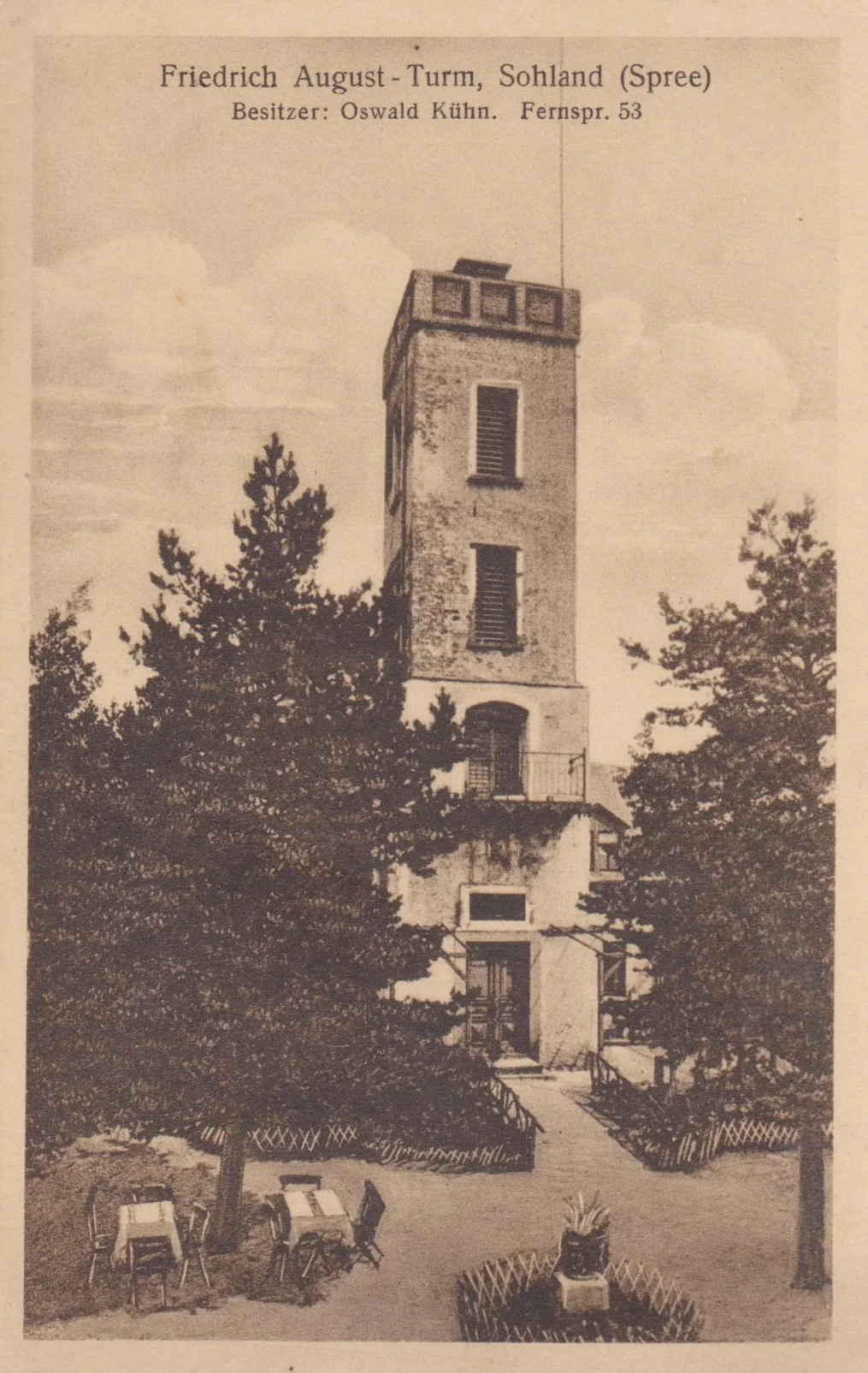 Bild: PFA Baude (Verlag Bruno Böhm, Frankenberg, Sa., um 1910)