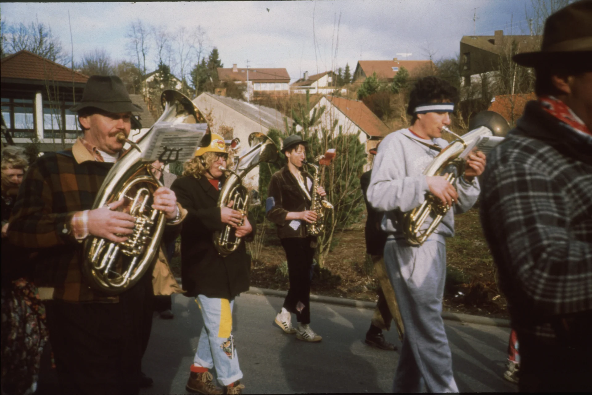 Foto der Galerie: Faschingsumzug Ellhofen 1990