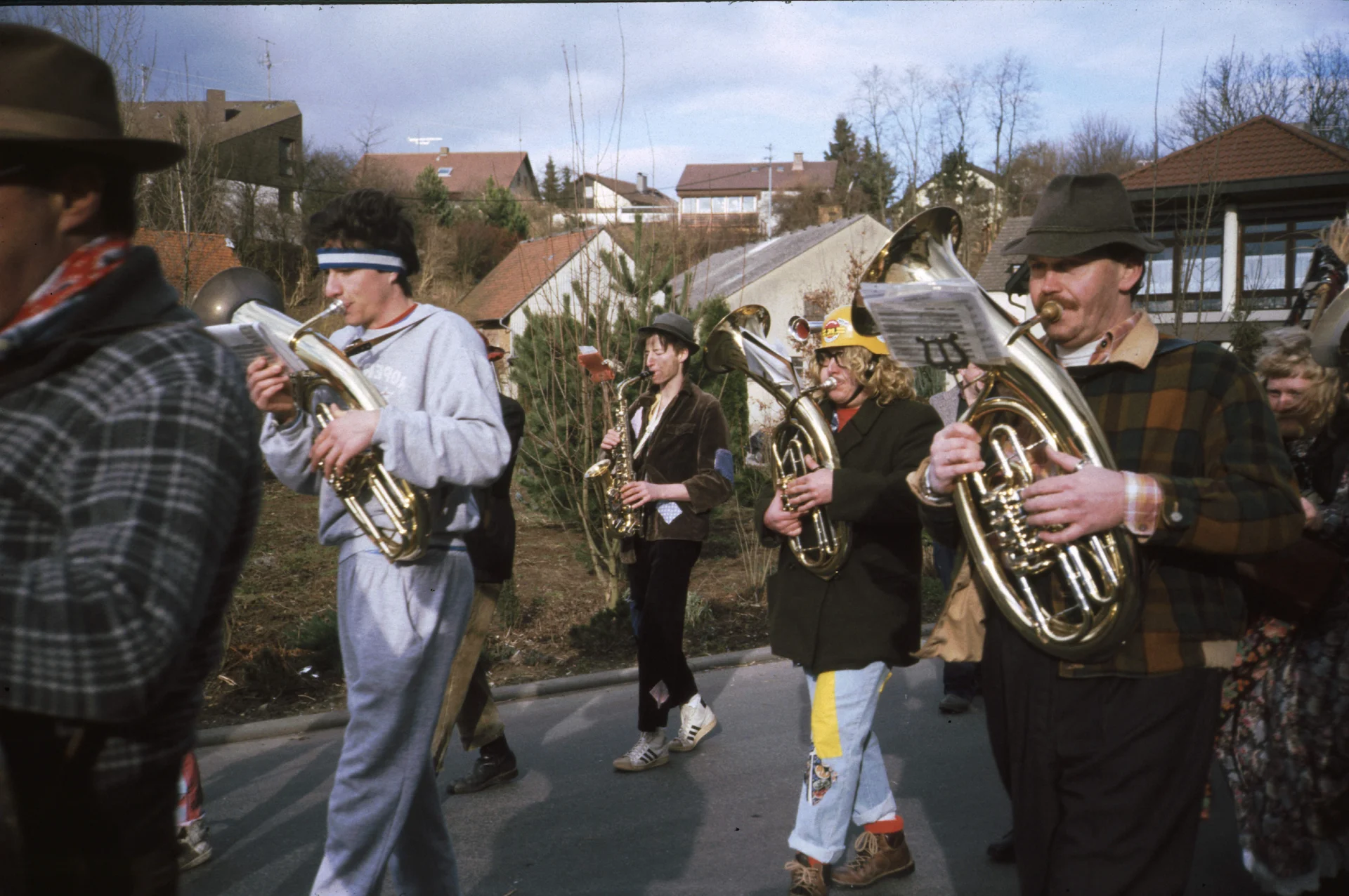 Foto der Galerie: Faschingsumzug Ellhofen 1990