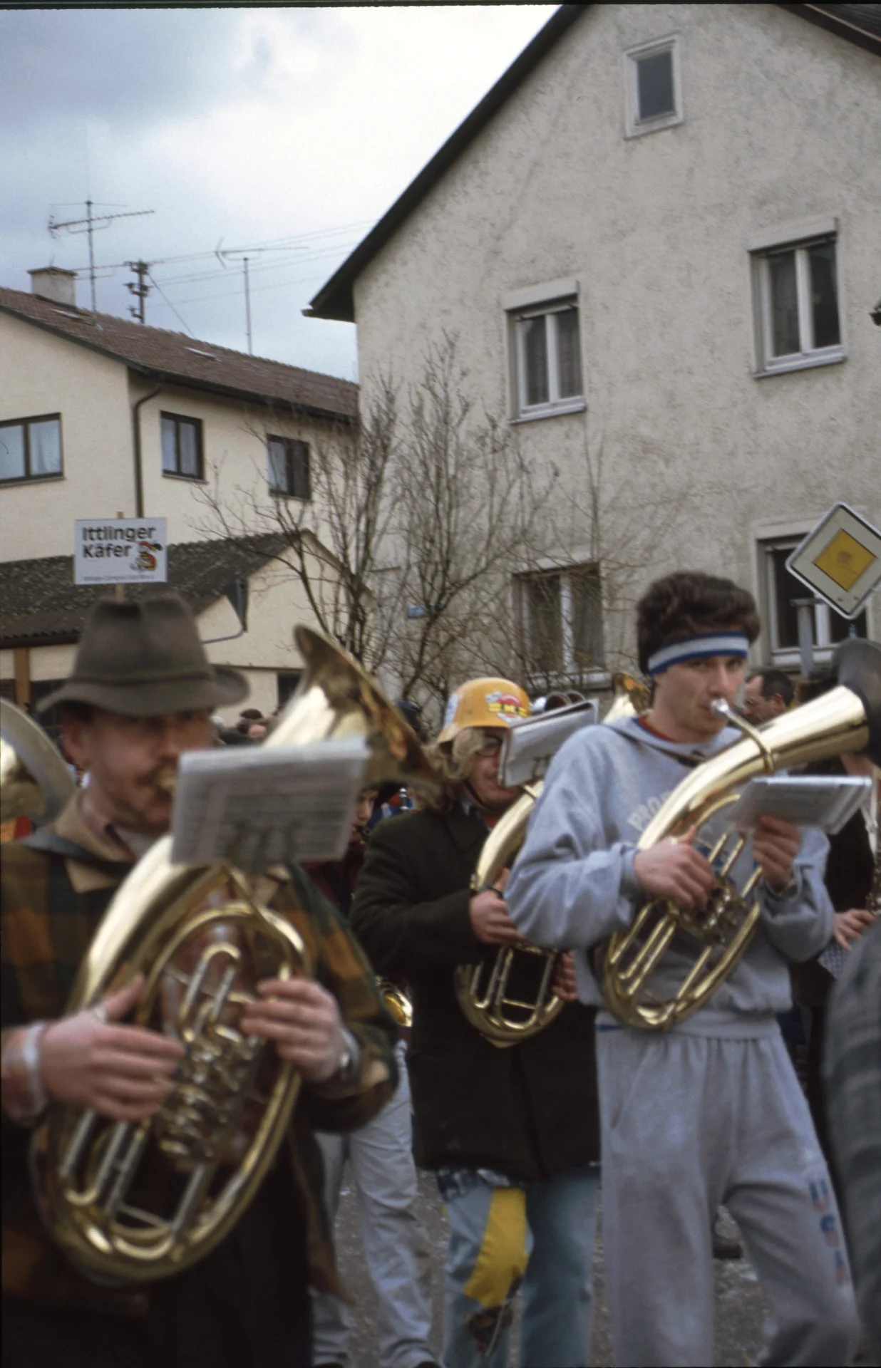 Foto der Galerie: Faschingsumzug Ellhofen 1990