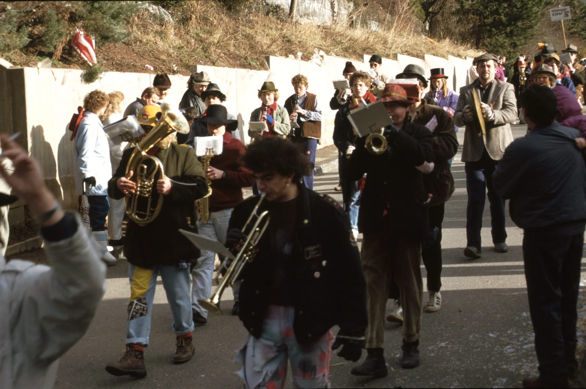 Foto der Galerie: Faschingsumzug Ellhofen 1990