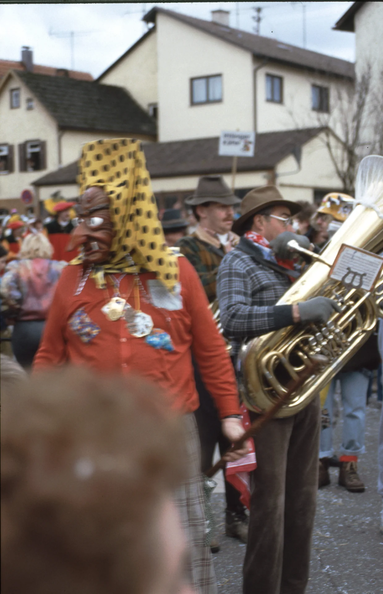 Foto der Galerie: Faschingsumzug Ellhofen 1990