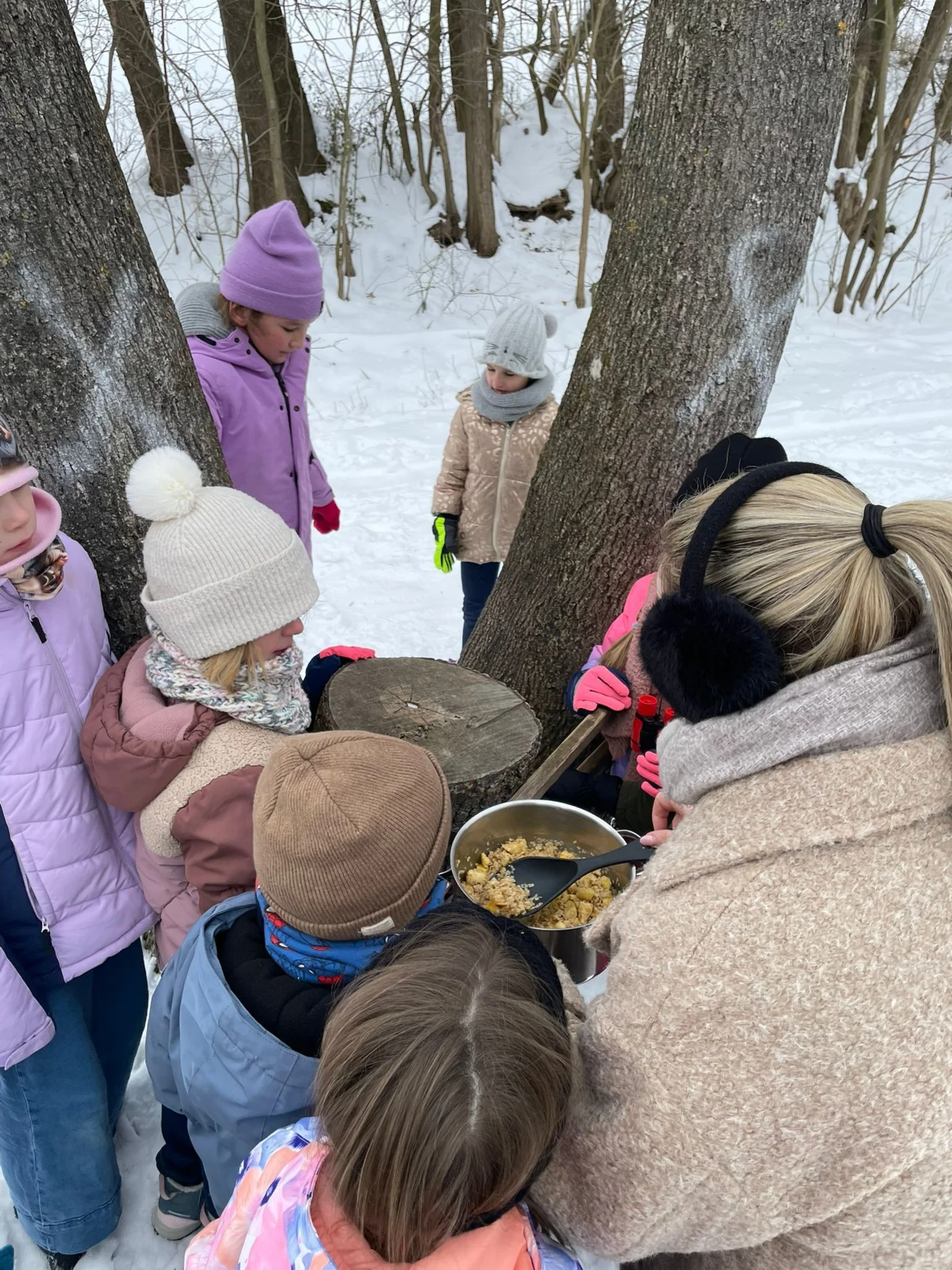 Zur Galerie: Projekt „Vögel im Winter“ Klasse 1