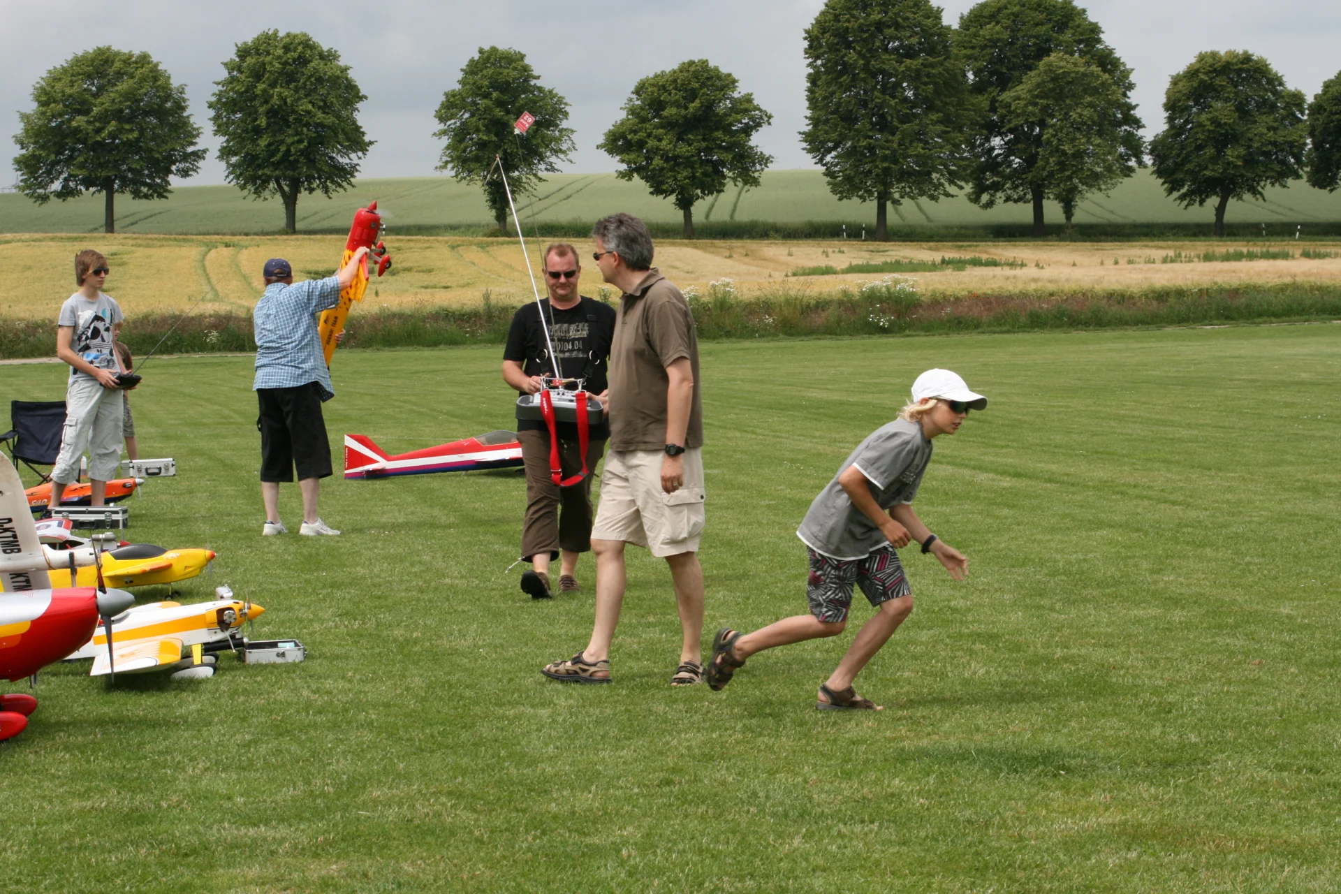 Foto der Galerie: Besuch Heideflieger 2009