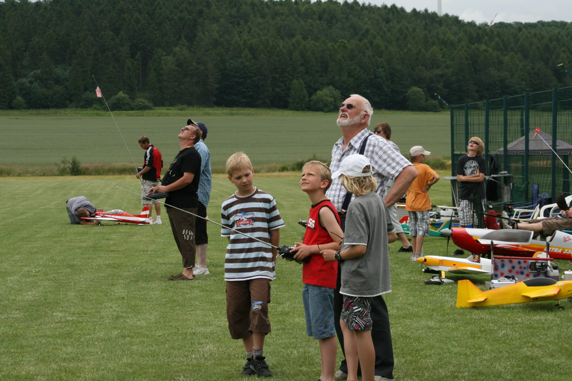 Foto der Galerie: Besuch Heideflieger 2009