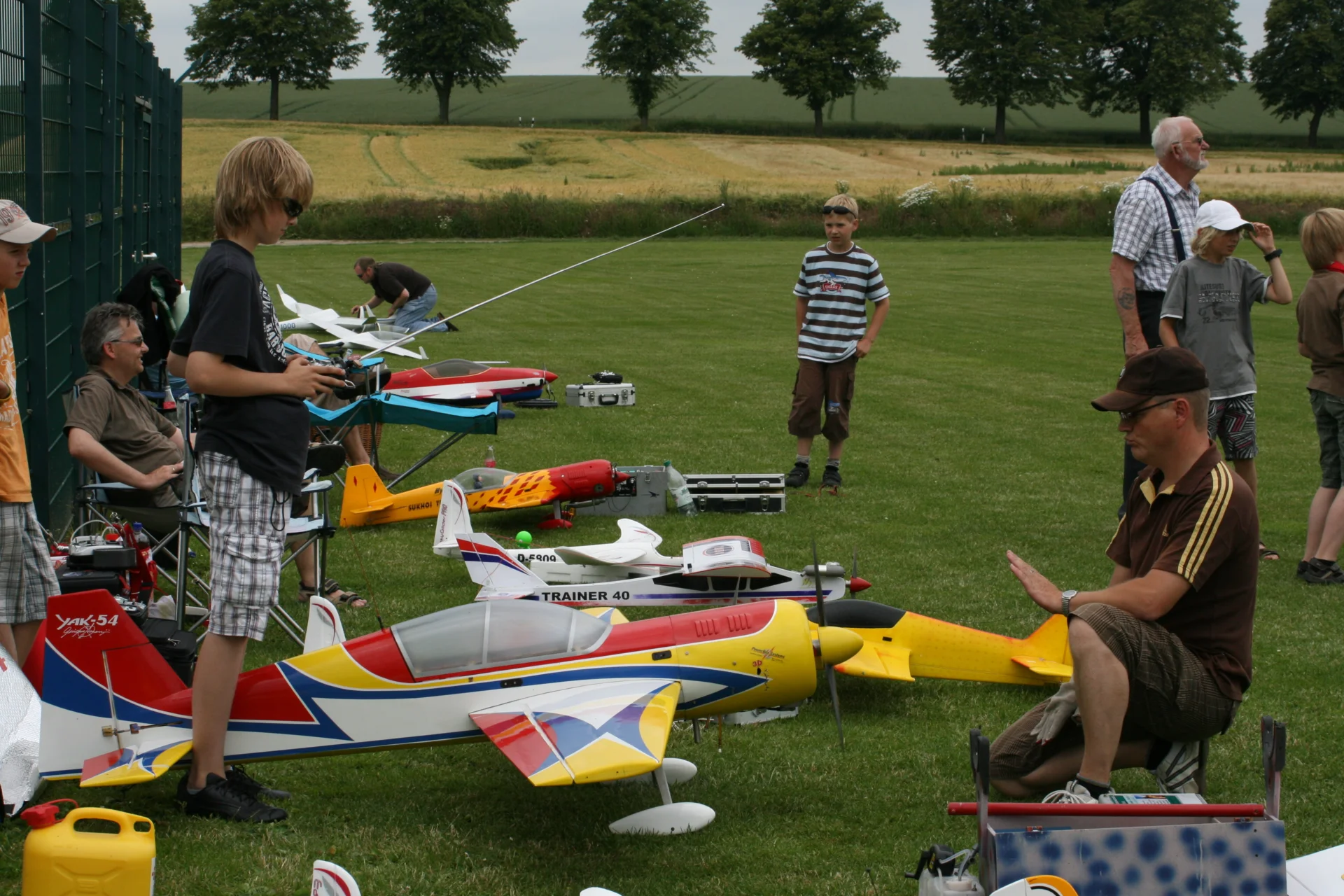 Foto der Galerie: Besuch Heideflieger 2009