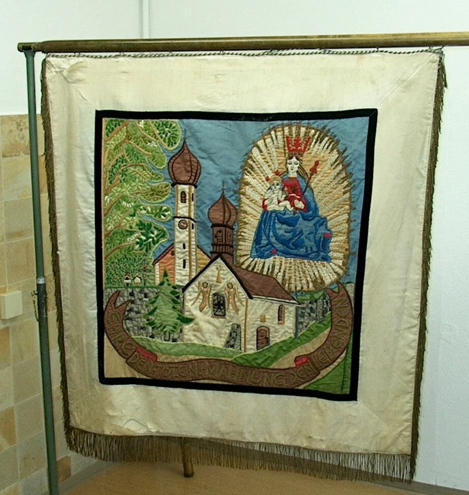 Bild: 1956 Fahne Rückseite