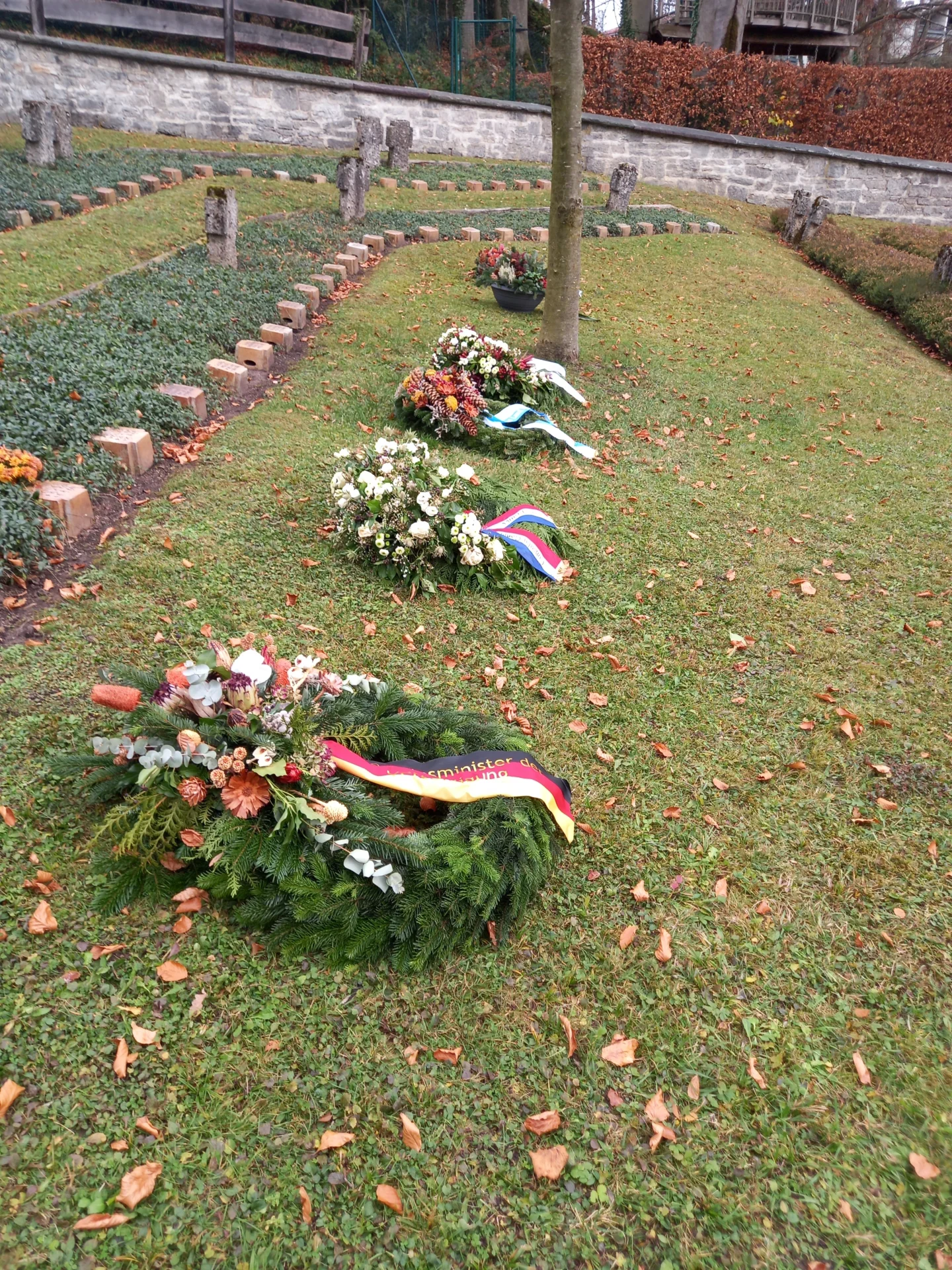 Bild: Totengedenken Soldatenfriedhof 2025