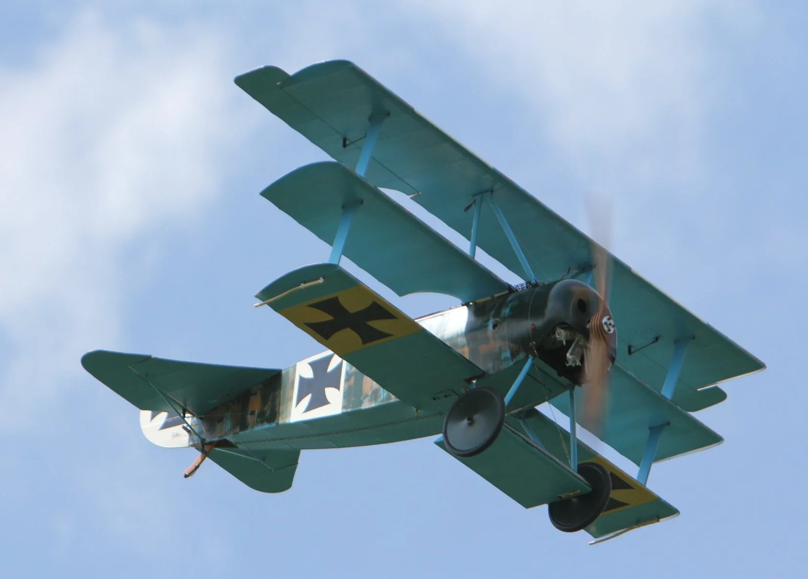 Zur Galerie: Eigenbau Fokker DR1 (Klaus Dreyer)