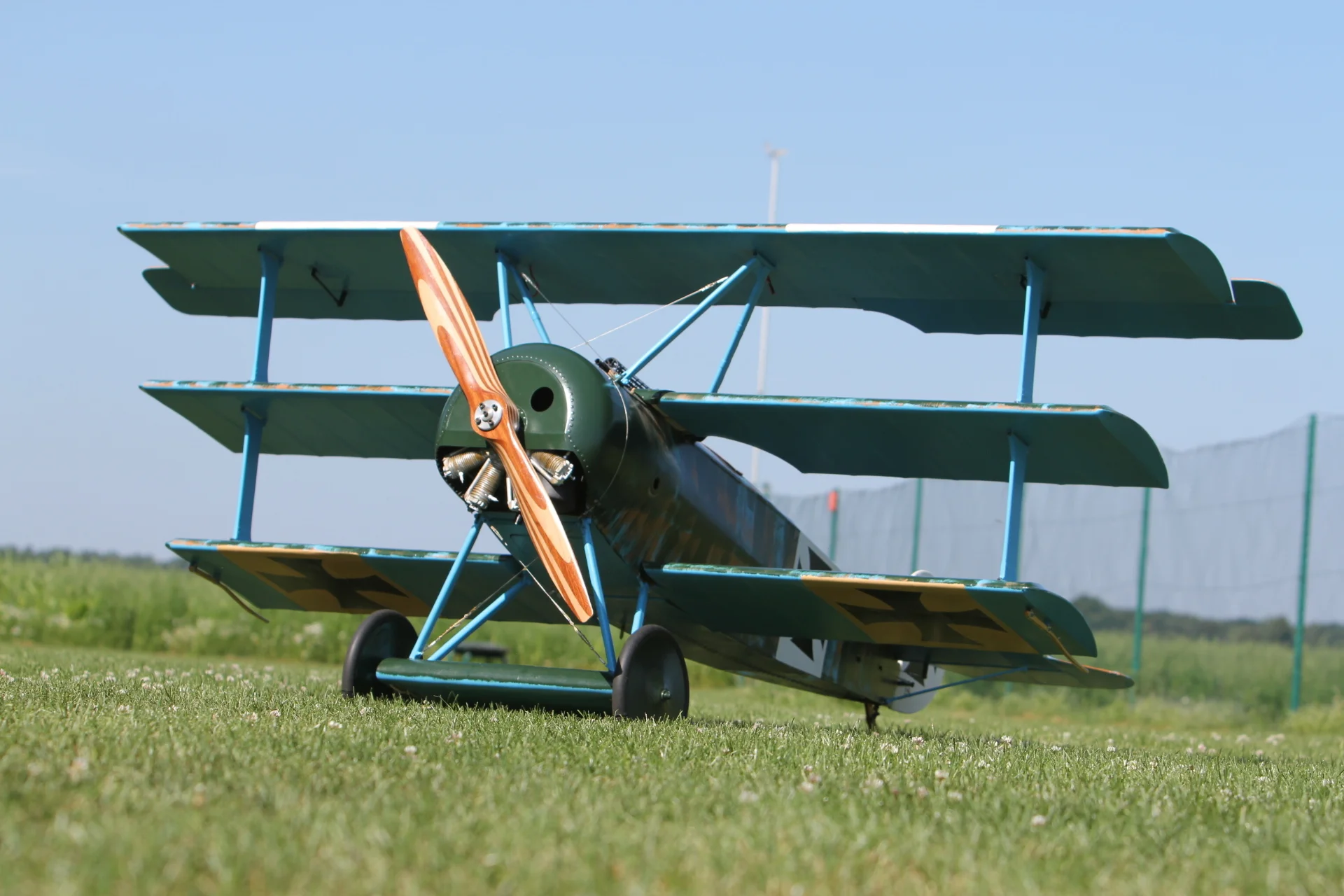 Foto der Galerie: Eigenbau Fokker DR1 (Klaus Dreyer)