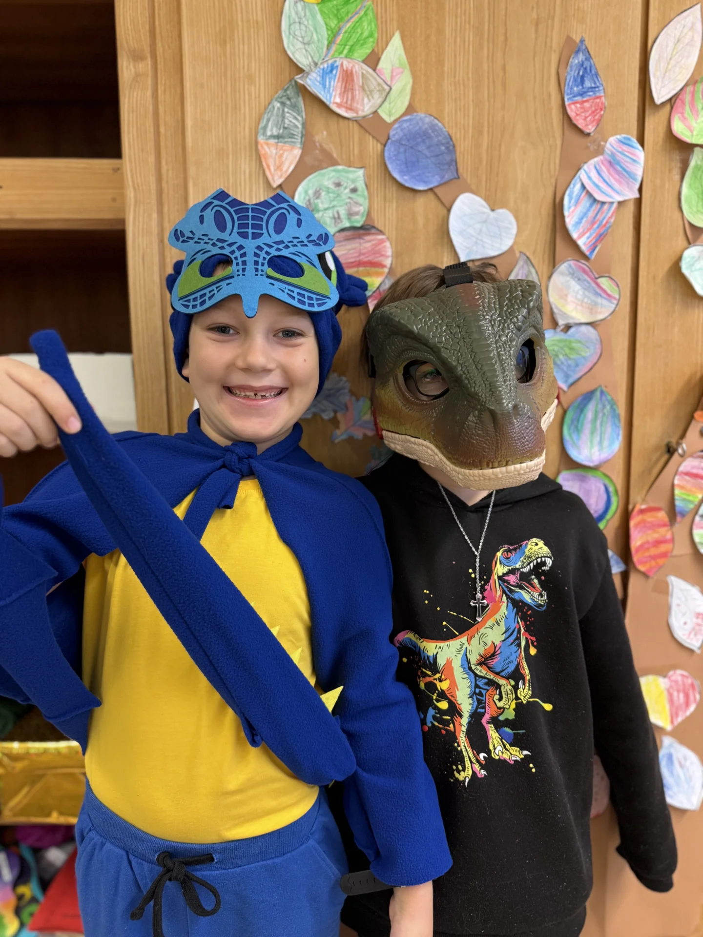 Foto der Galerie: Fasnacht in der Schule mit Grabedierer und Wälder Chnorzi
