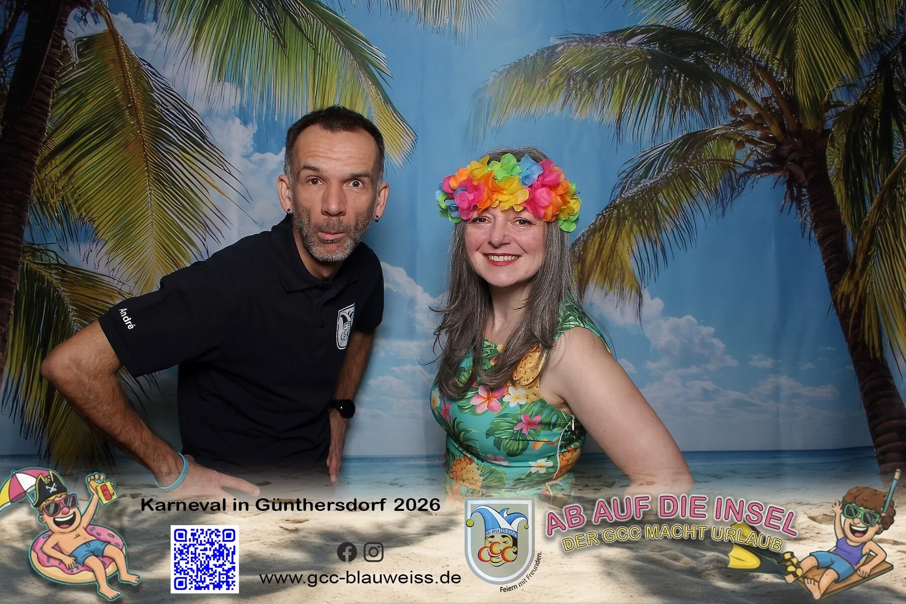 Foto der Galerie: Ab auf die Insel - Sonntagskarneval 8.2.26 Fotobox