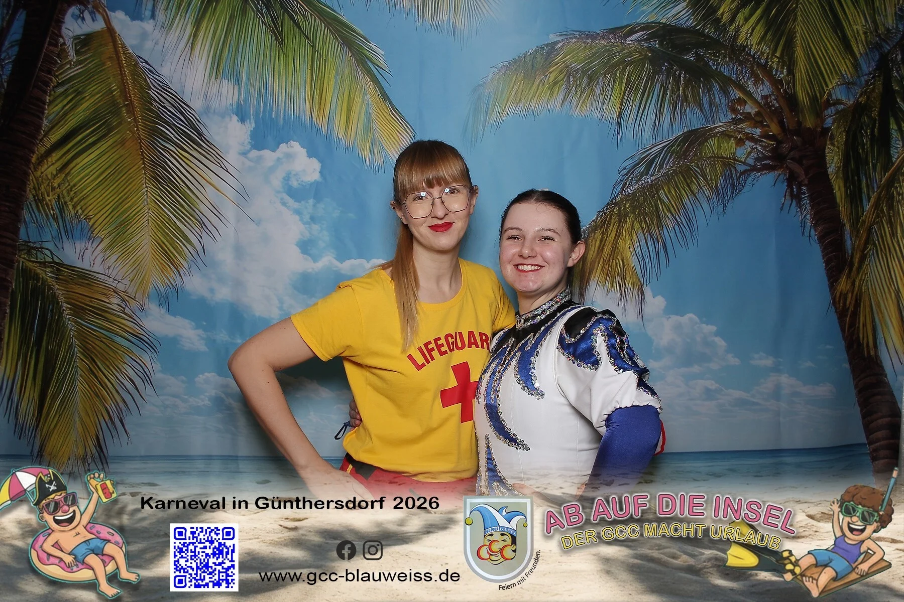 Foto der Galerie: Ab auf die Insel - Sonntagskarneval 8.2.26 Fotobox