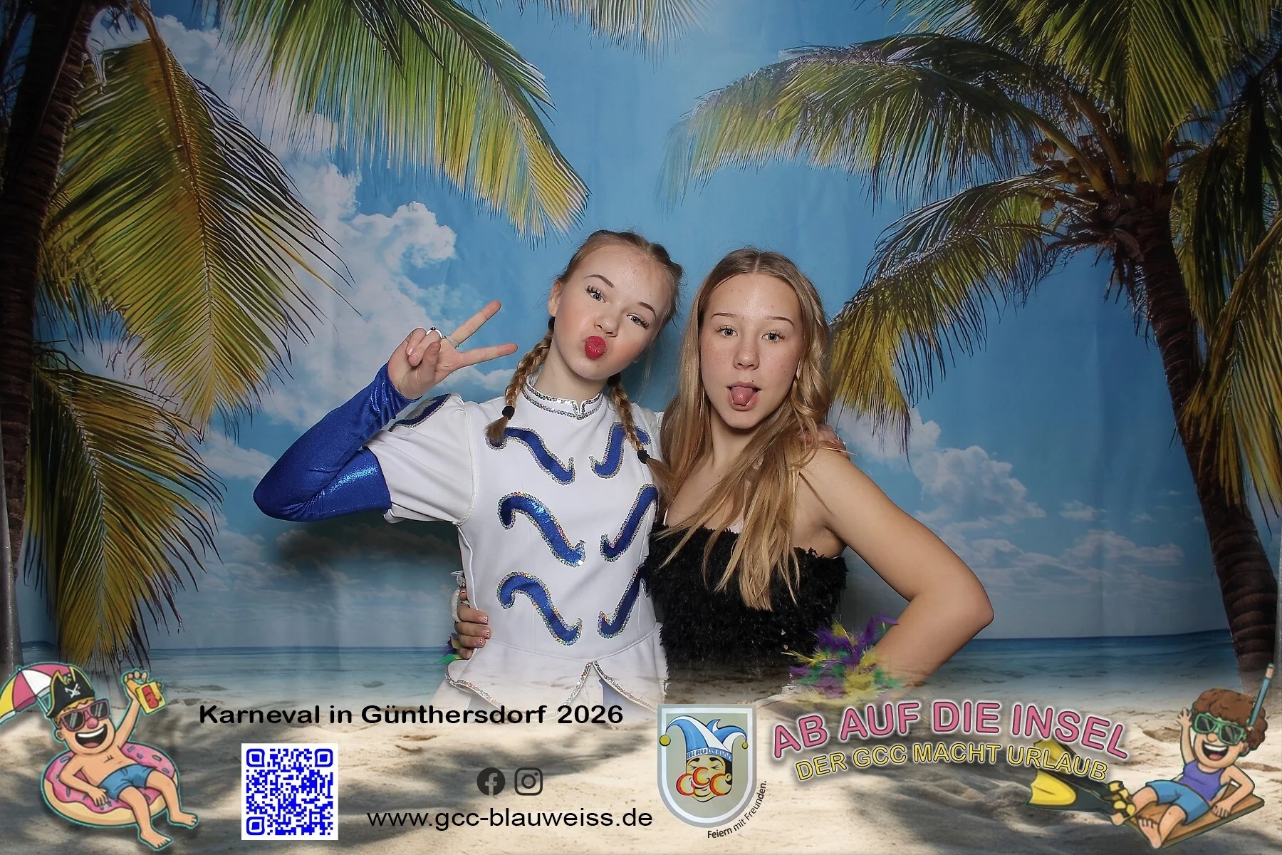 Foto der Galerie: Ab auf die Insel - Sonntagskarneval 8.2.26 Fotobox