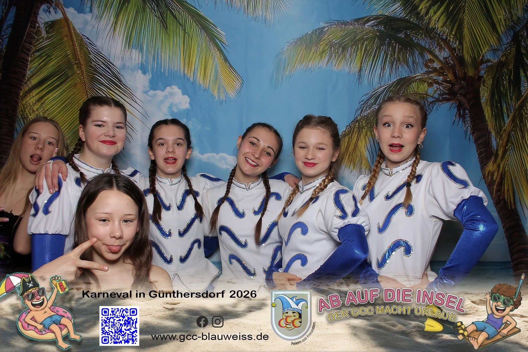 Foto der Galerie: Ab auf die Insel - Sonntagskarneval 8.2.26 Fotobox