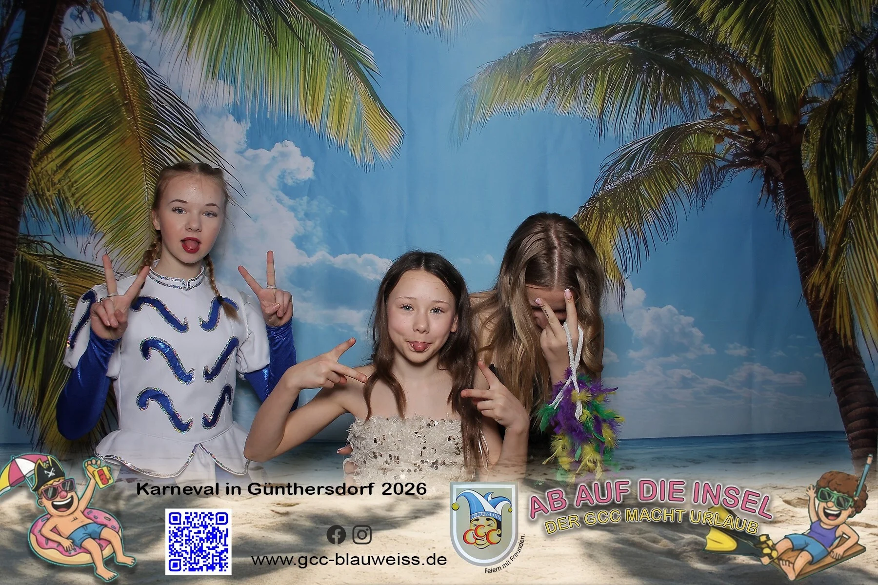 Foto der Galerie: Ab auf die Insel - Sonntagskarneval 8.2.26 Fotobox