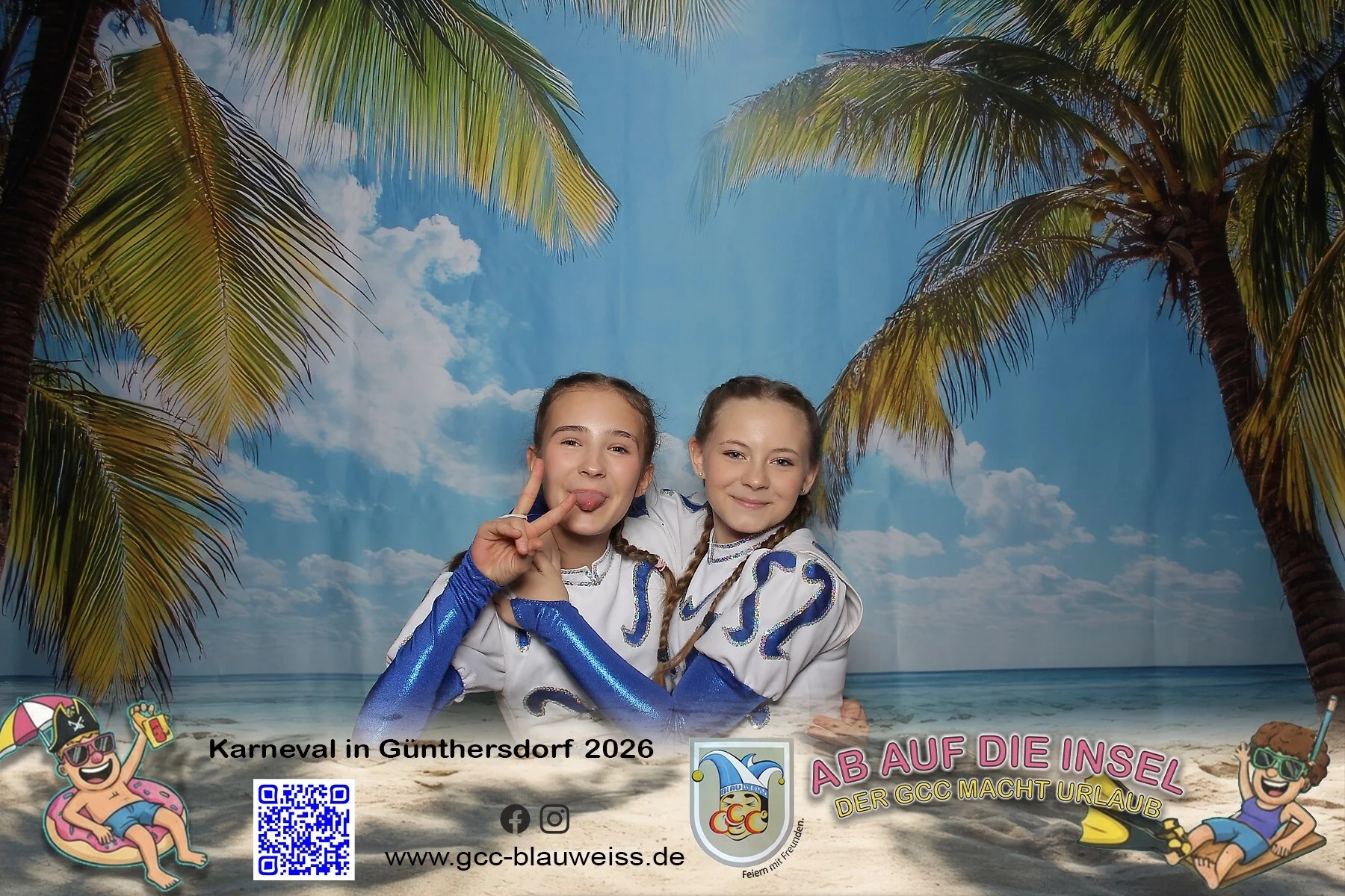 Foto der Galerie: Ab auf die Insel - Sonntagskarneval 8.2.26 Fotobox