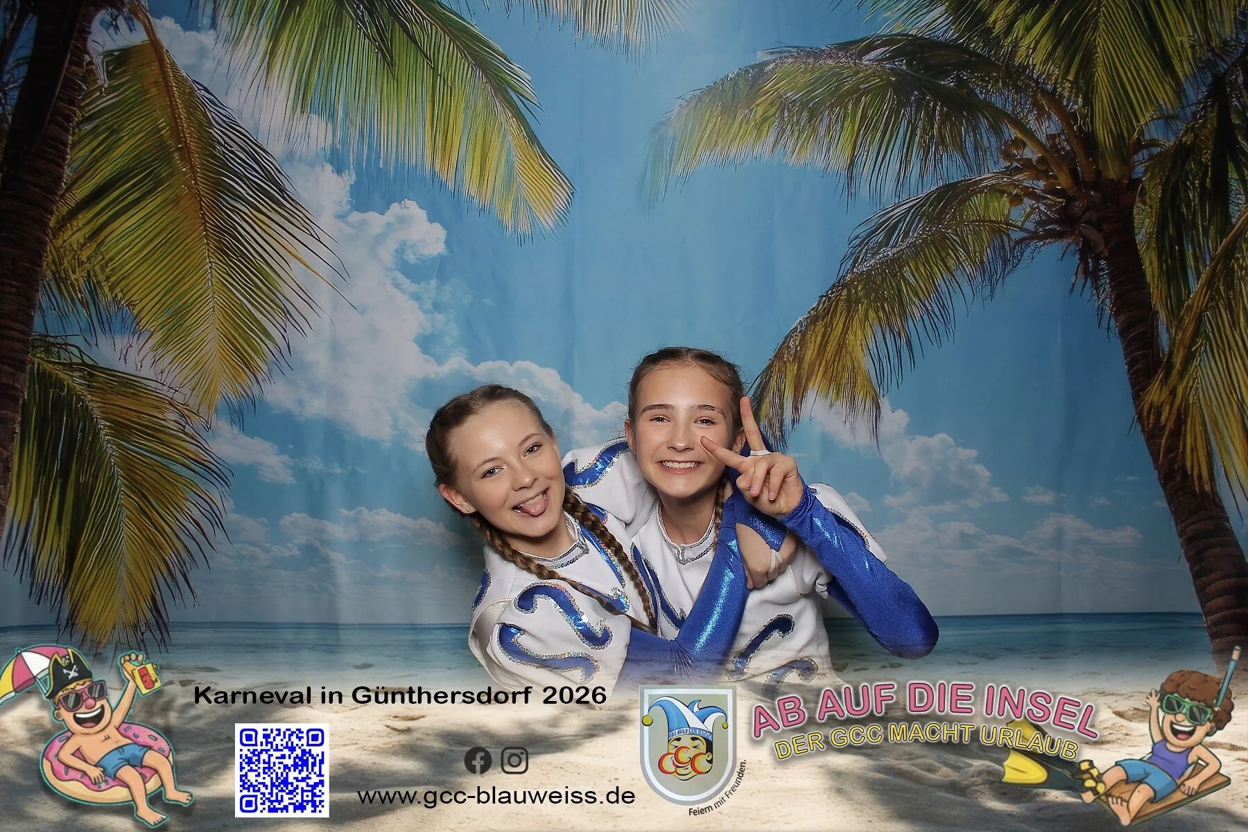 Foto der Galerie: Ab auf die Insel - Sonntagskarneval 8.2.26 Fotobox