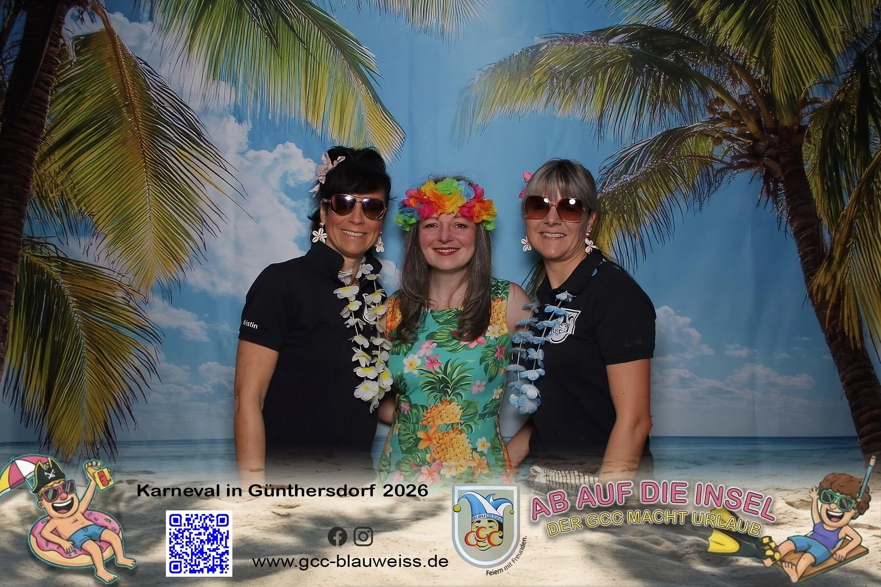 Foto der Galerie: Ab auf die Insel - Sonntagskarneval 8.2.26 Fotobox