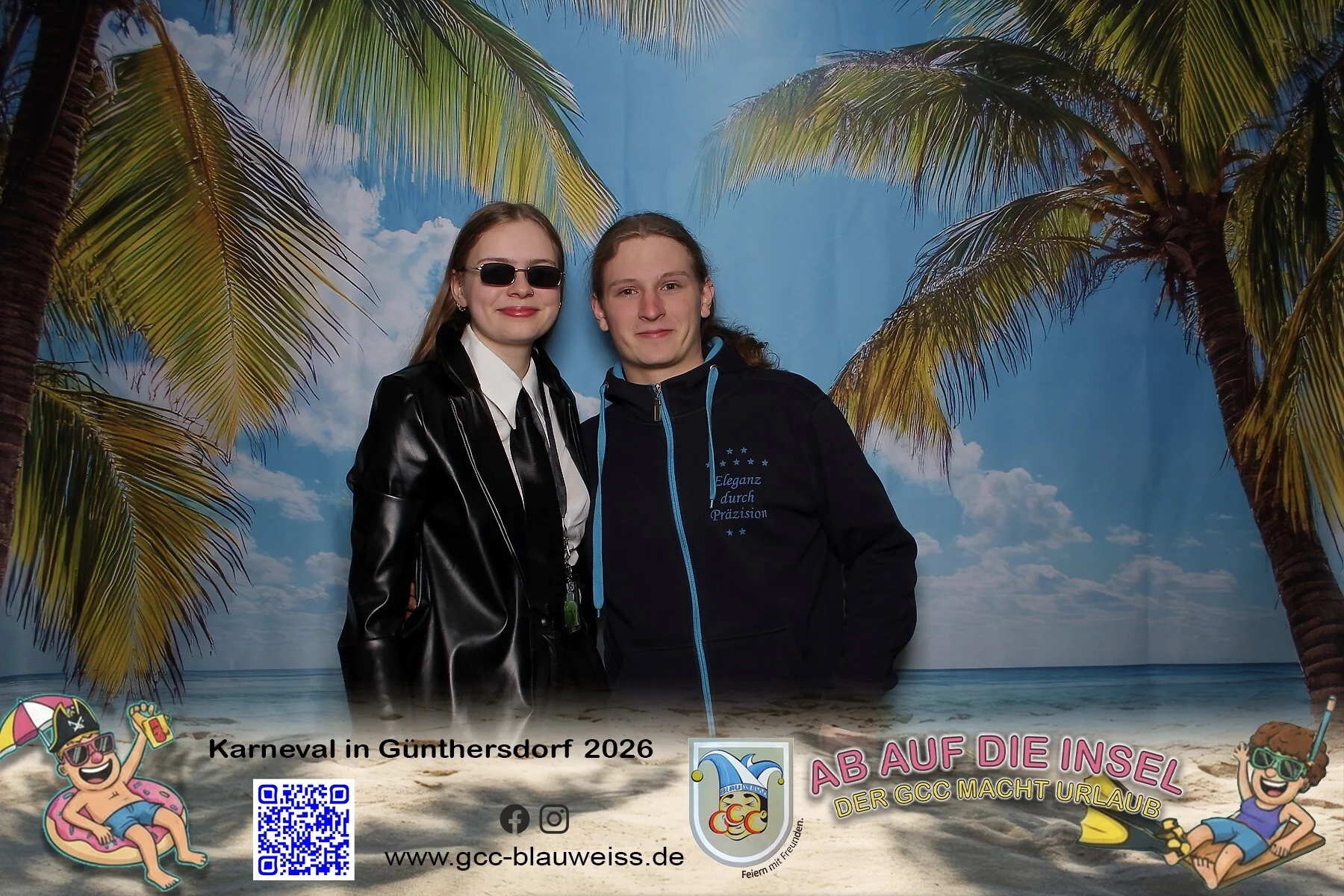 Foto der Galerie: Ab auf die Insel - Sonntagskarneval 8.2.26 Fotobox