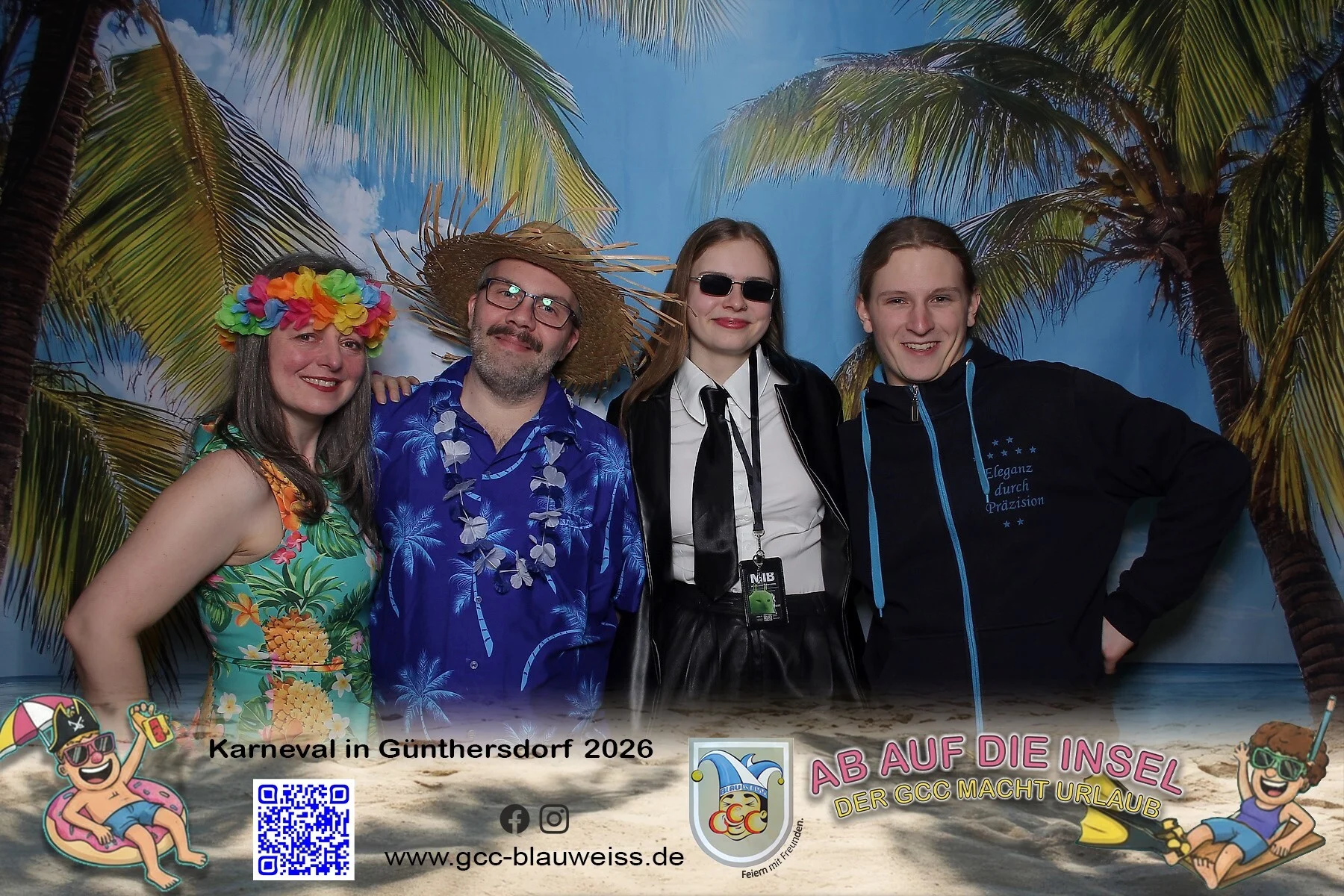 Foto der Galerie: Ab auf die Insel - Sonntagskarneval 8.2.26 Fotobox
