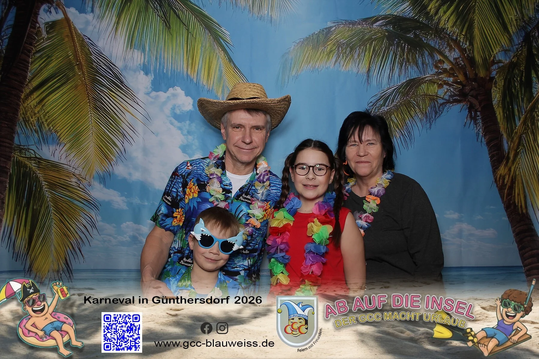 Foto der Galerie: Ab auf die Insel - Sonntagskarneval 8.2.26 Fotobox