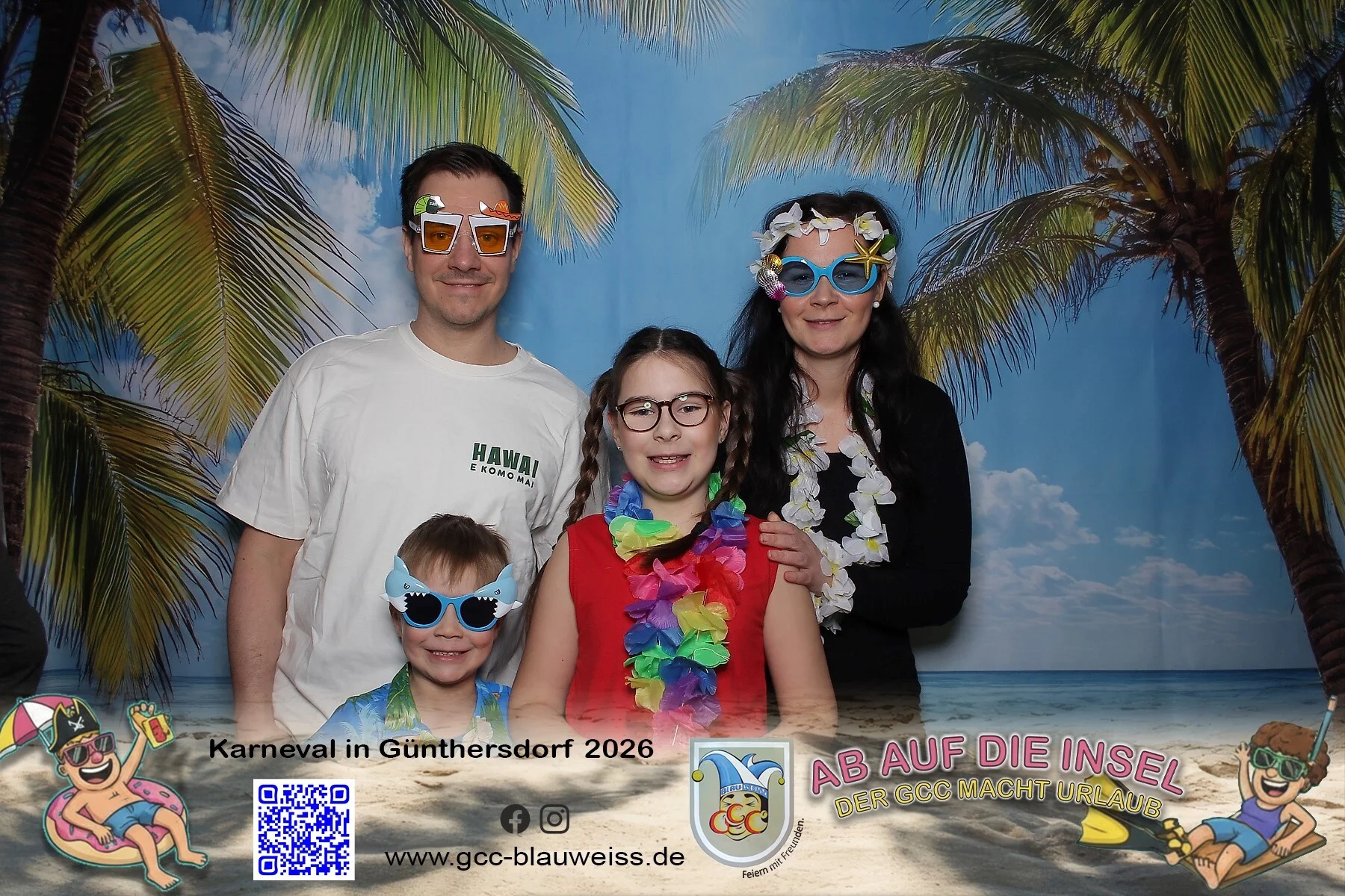 Foto der Galerie: Ab auf die Insel - Sonntagskarneval 8.2.26 Fotobox