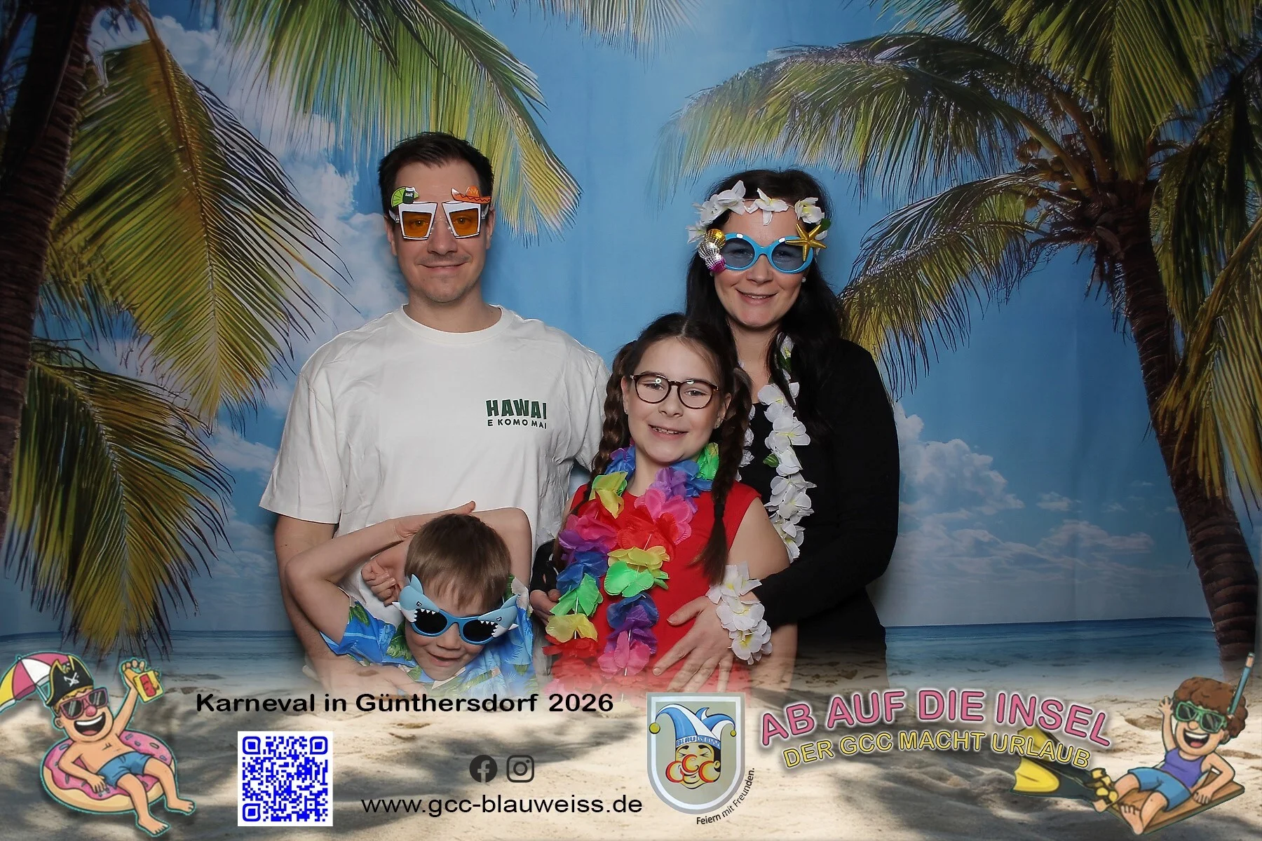 Foto der Galerie: Ab auf die Insel - Sonntagskarneval 8.2.26 Fotobox