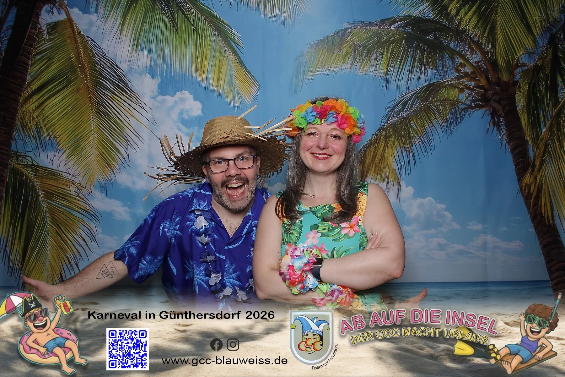 Foto der Galerie: Ab auf die Insel - Sonntagskarneval 8.2.26 Fotobox