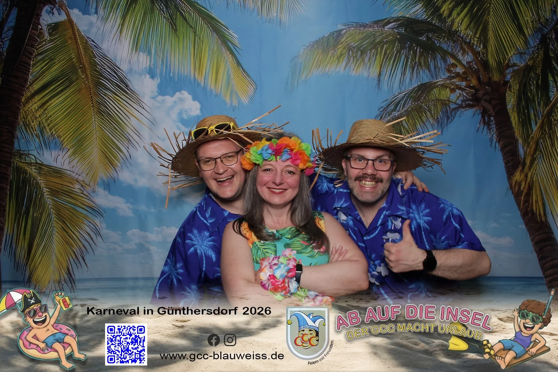 Foto der Galerie: Ab auf die Insel - Sonntagskarneval 8.2.26 Fotobox