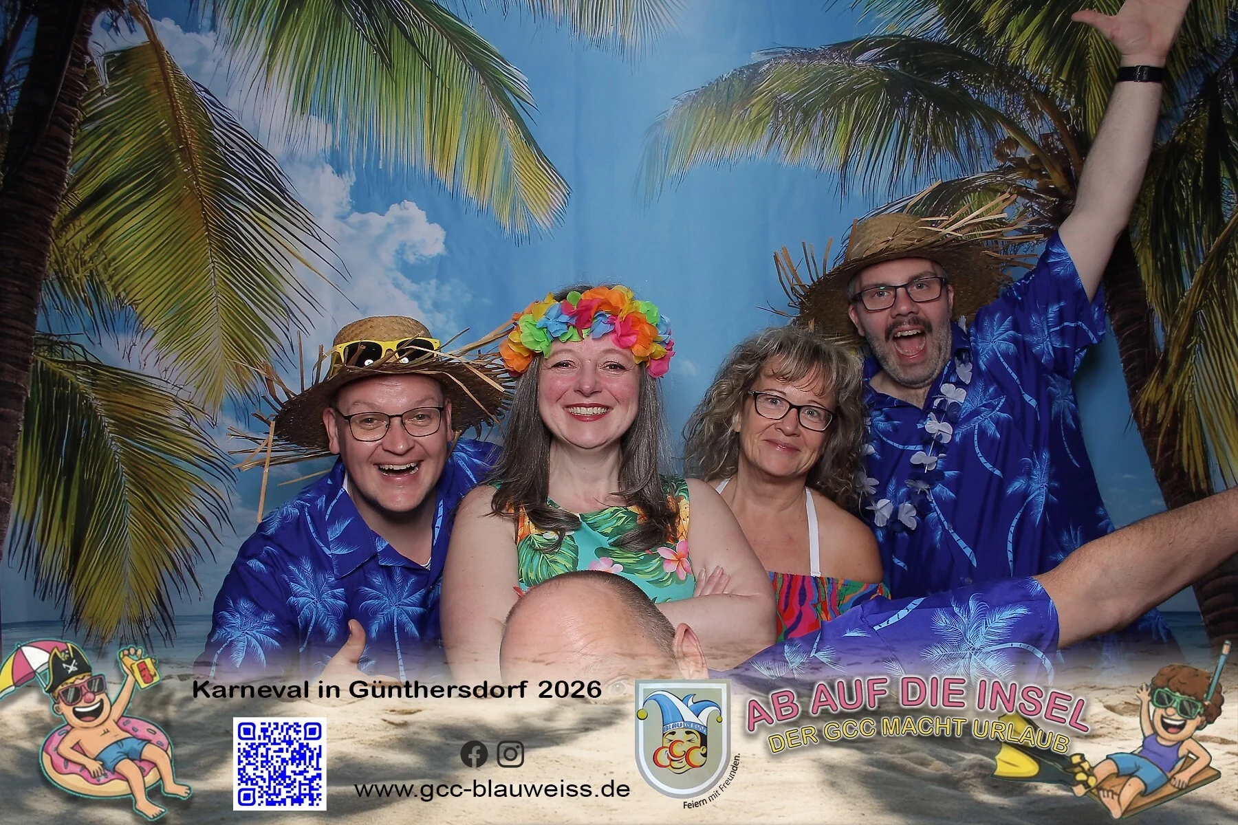 Foto der Galerie: Ab auf die Insel - Sonntagskarneval 8.2.26 Fotobox