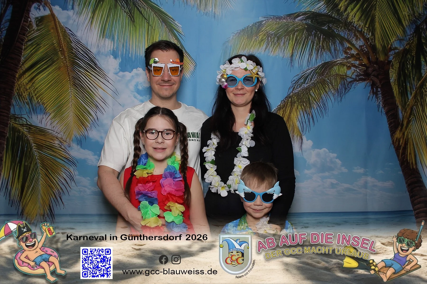 Foto der Galerie: Ab auf die Insel - Sonntagskarneval 8.2.26 Fotobox