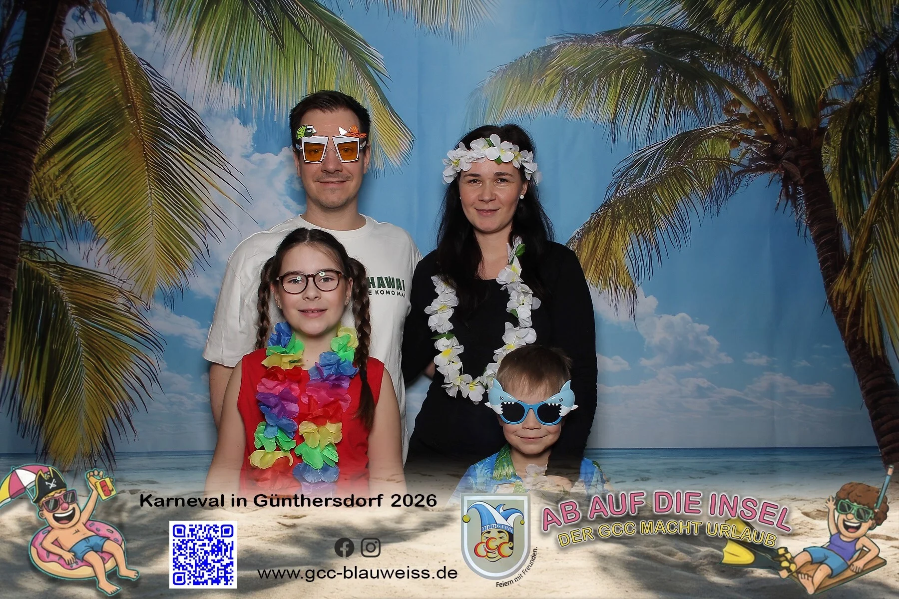 Foto der Galerie: Ab auf die Insel - Sonntagskarneval 8.2.26 Fotobox