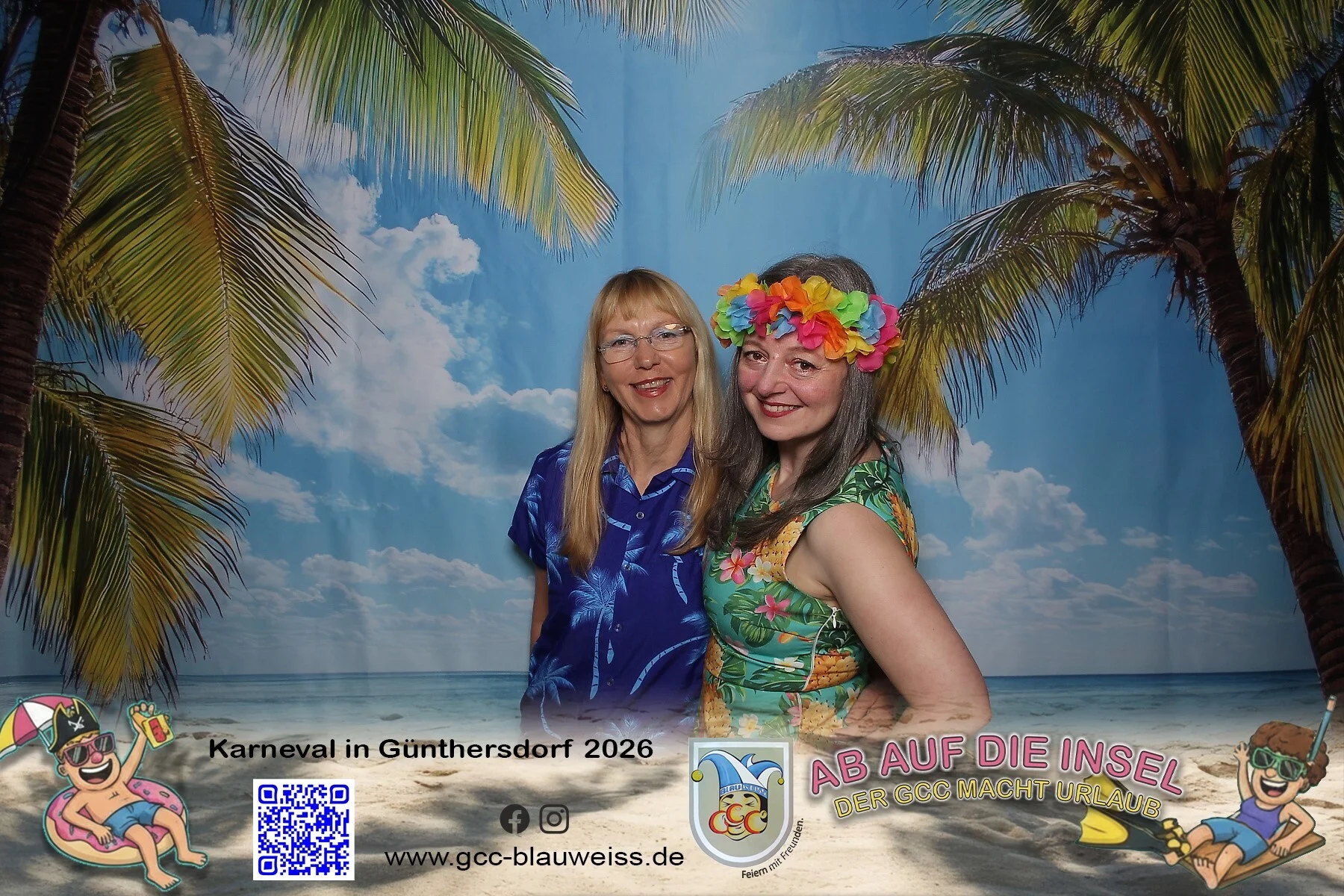 Foto der Galerie: Ab auf die Insel - Sonntagskarneval 8.2.26 Fotobox