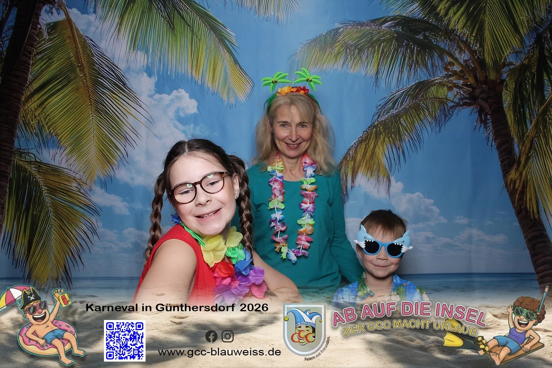 Foto der Galerie: Ab auf die Insel - Sonntagskarneval 8.2.26 Fotobox