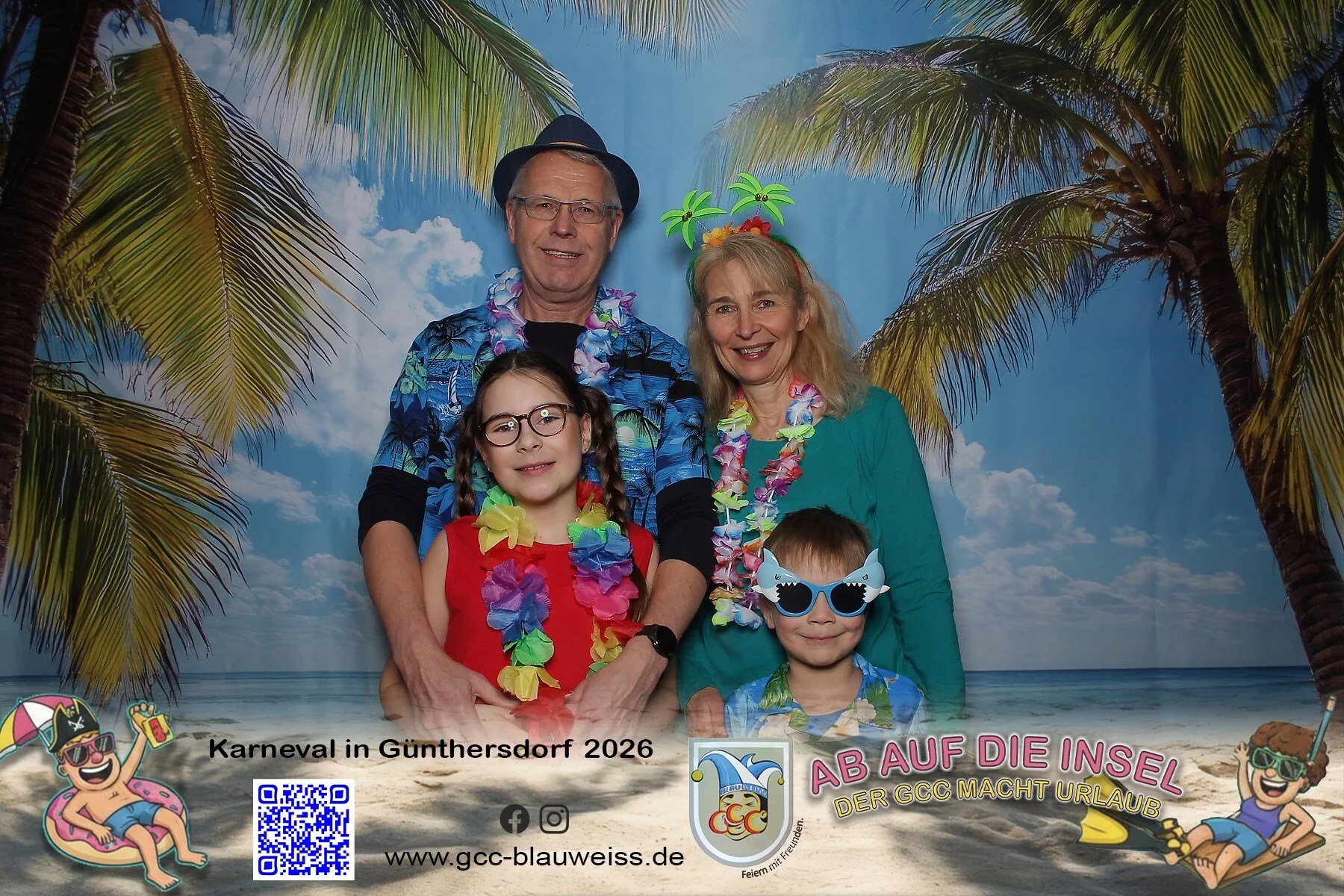Foto der Galerie: Ab auf die Insel - Sonntagskarneval 8.2.26 Fotobox