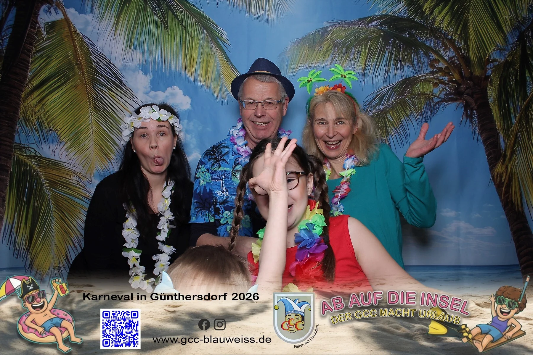 Foto der Galerie: Ab auf die Insel - Sonntagskarneval 8.2.26 Fotobox