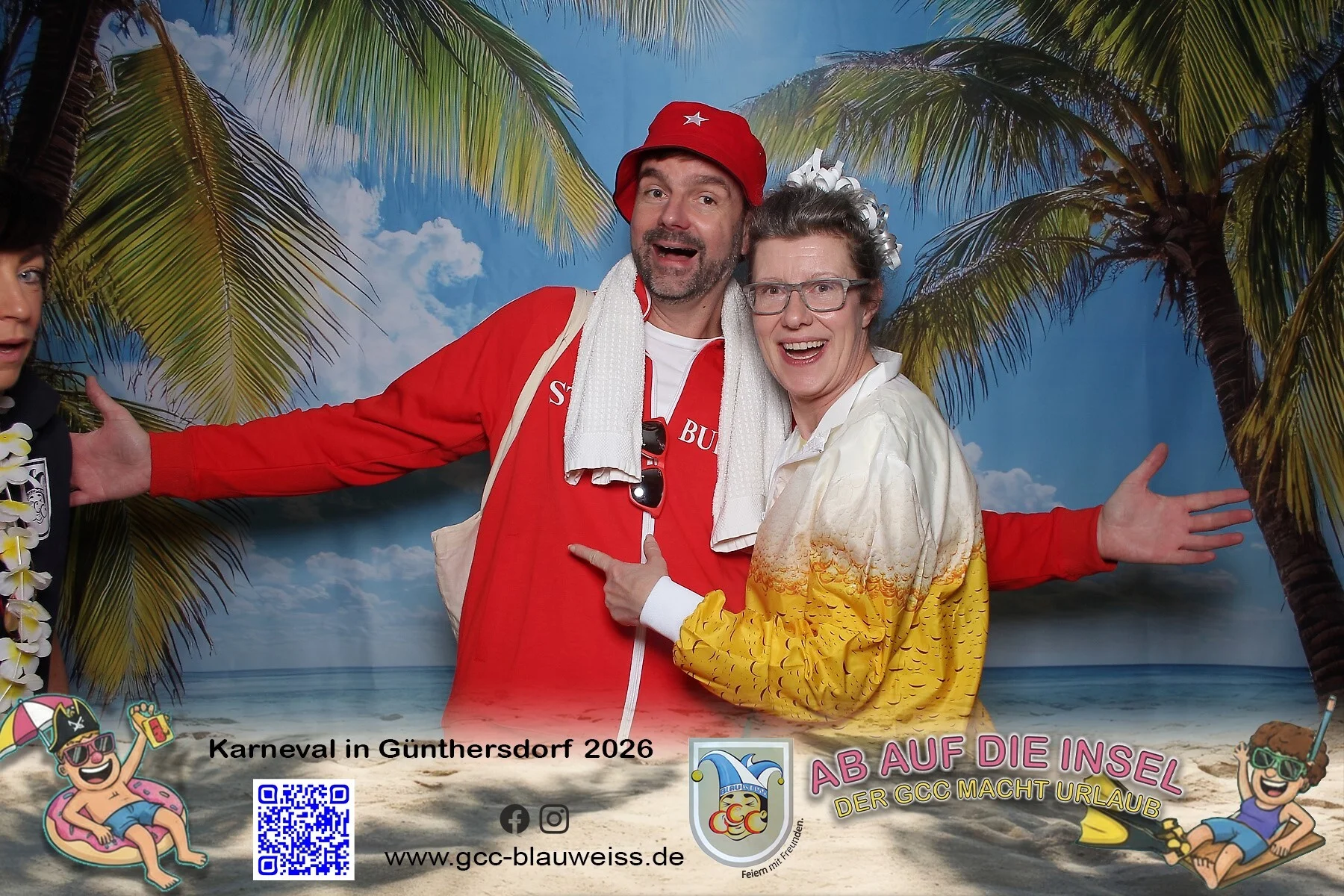 Foto der Galerie: Ab auf die Insel - Sonntagskarneval 8.2.26 Fotobox