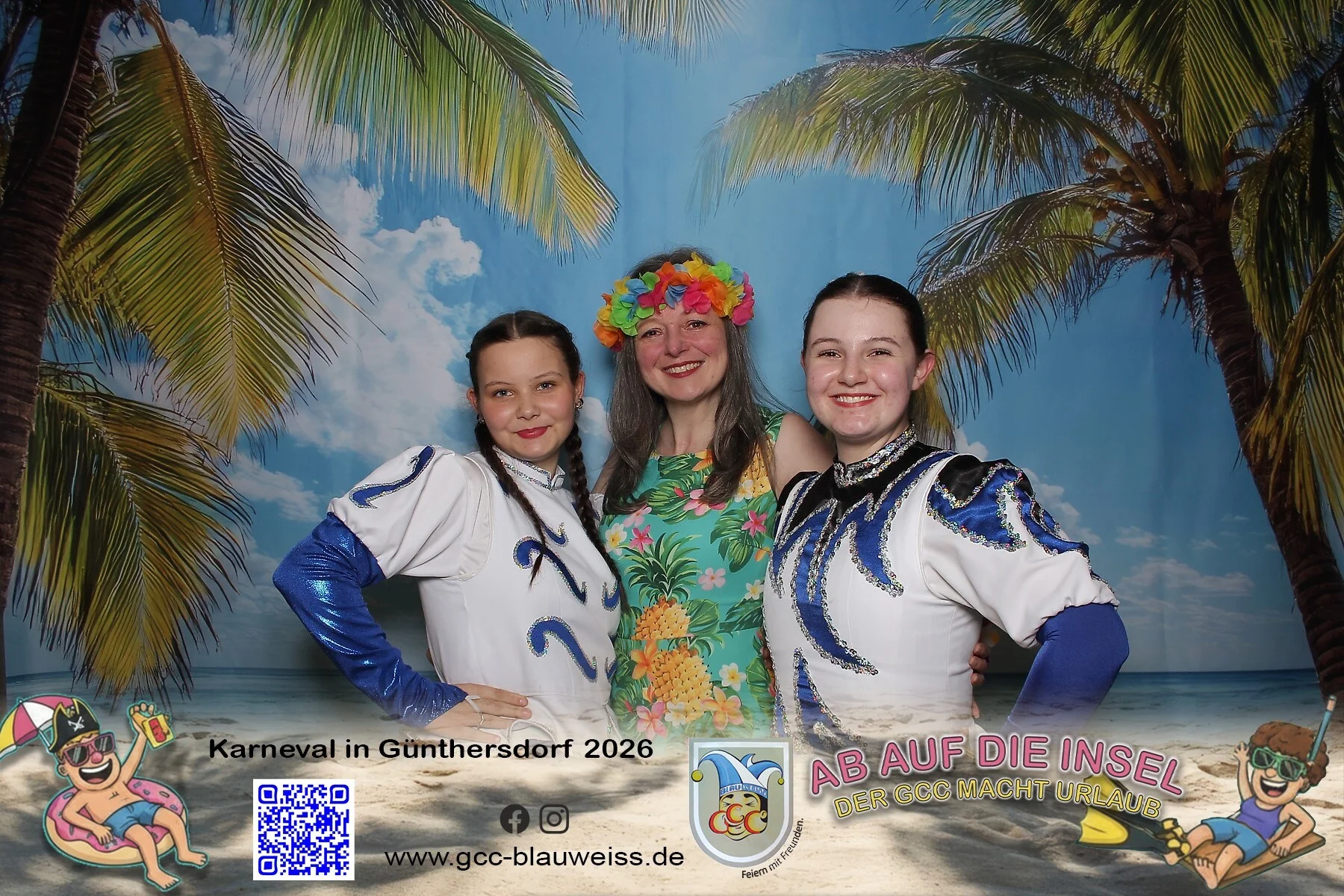 Foto der Galerie: Ab auf die Insel - Sonntagskarneval 8.2.26 Fotobox
