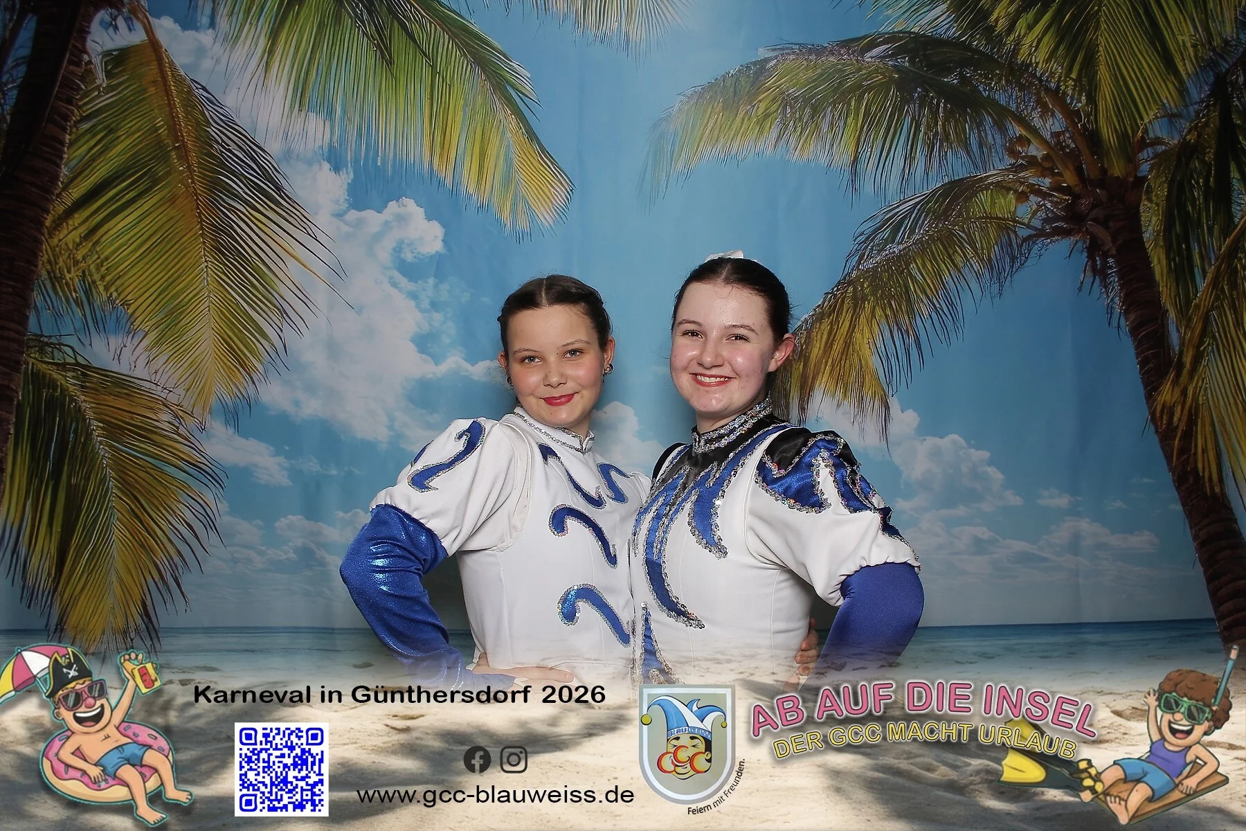 Foto der Galerie: Ab auf die Insel - Sonntagskarneval 8.2.26 Fotobox