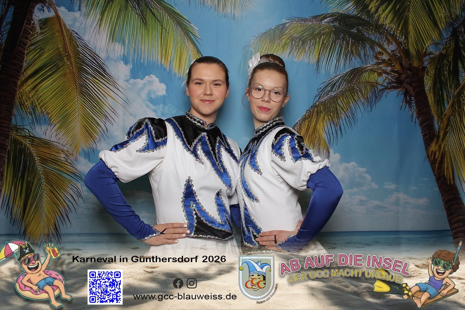 Foto der Galerie: Ab auf die Insel - Sonntagskarneval 8.2.26 Fotobox