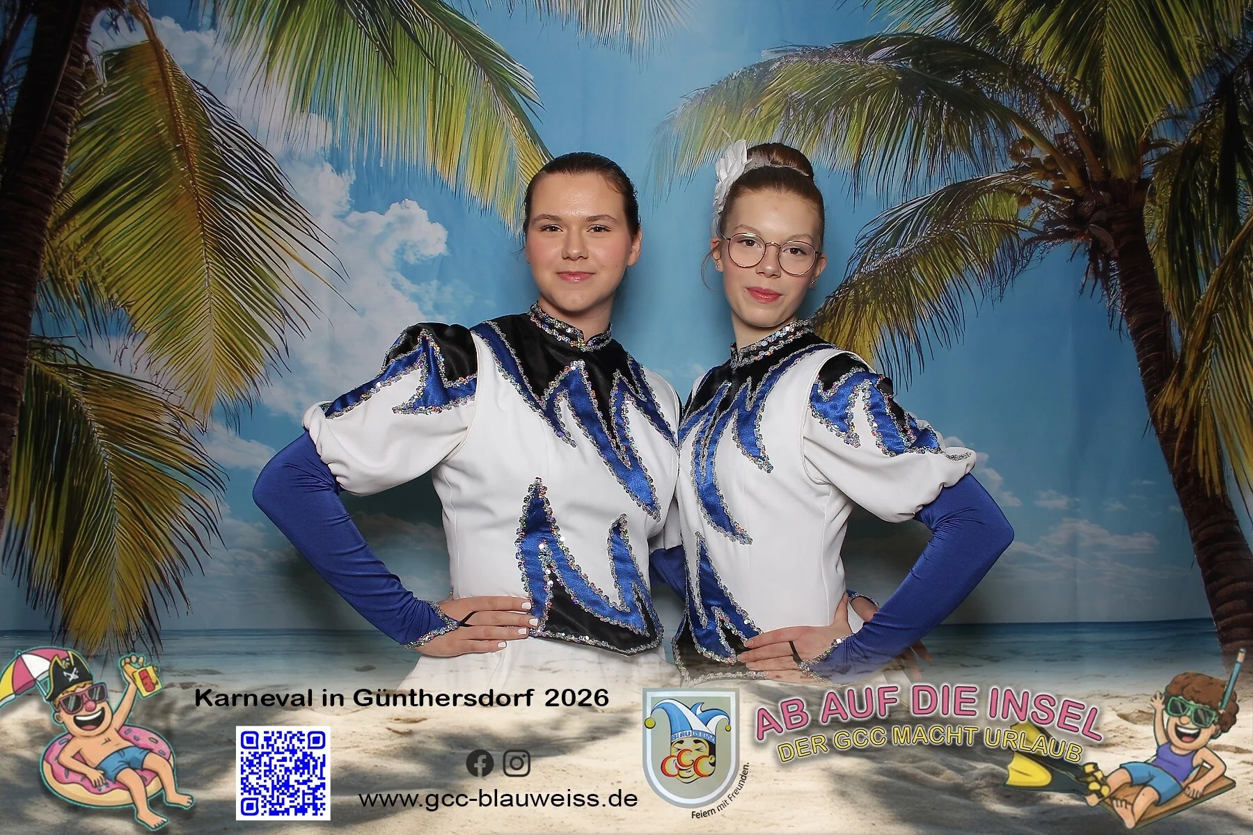 Foto der Galerie: Ab auf die Insel - Sonntagskarneval 8.2.26 Fotobox