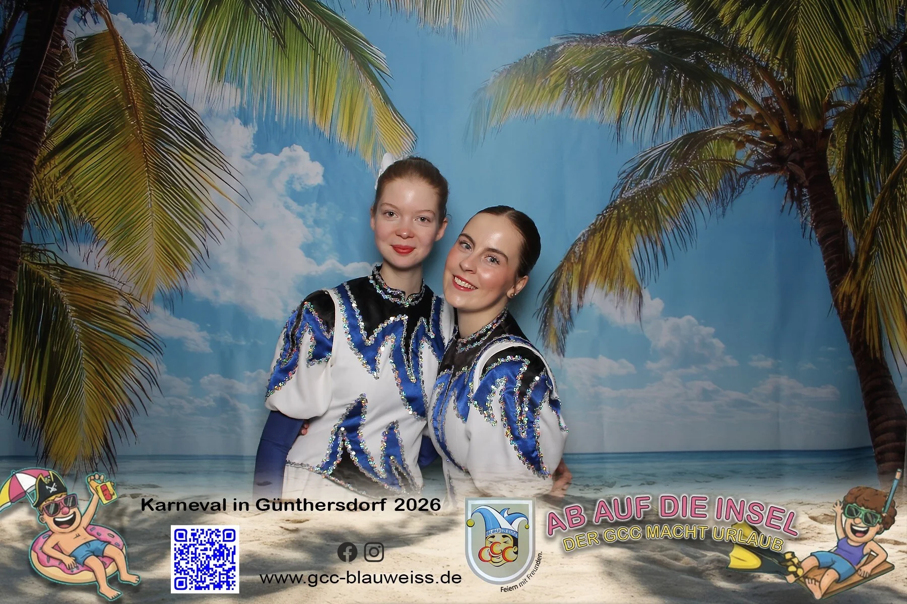 Foto der Galerie: Ab auf die Insel - Sonntagskarneval 8.2.26 Fotobox