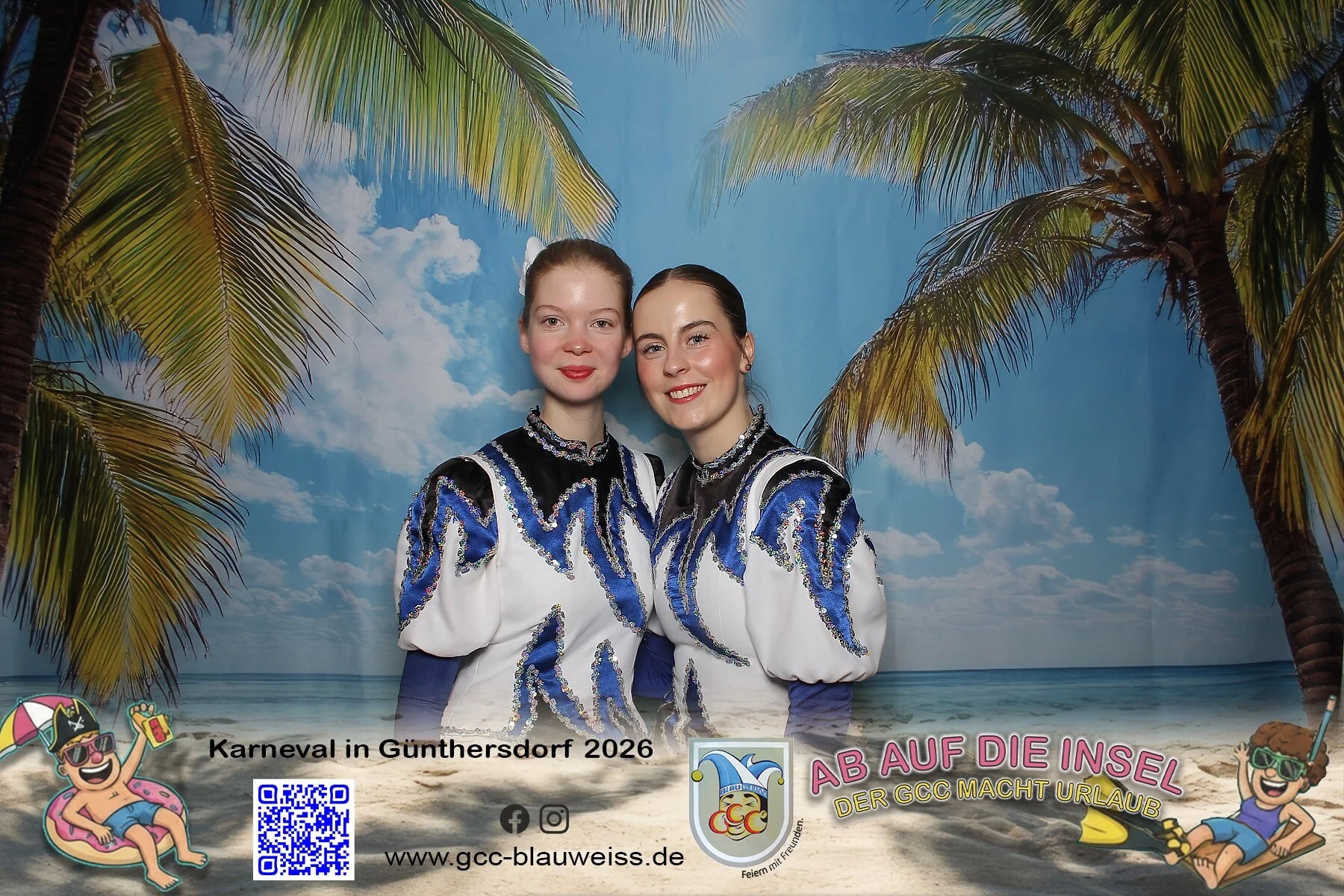 Foto der Galerie: Ab auf die Insel - Sonntagskarneval 8.2.26 Fotobox