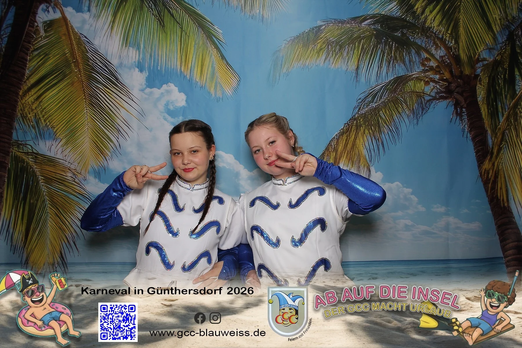 Foto der Galerie: Ab auf die Insel - Sonntagskarneval 8.2.26 Fotobox