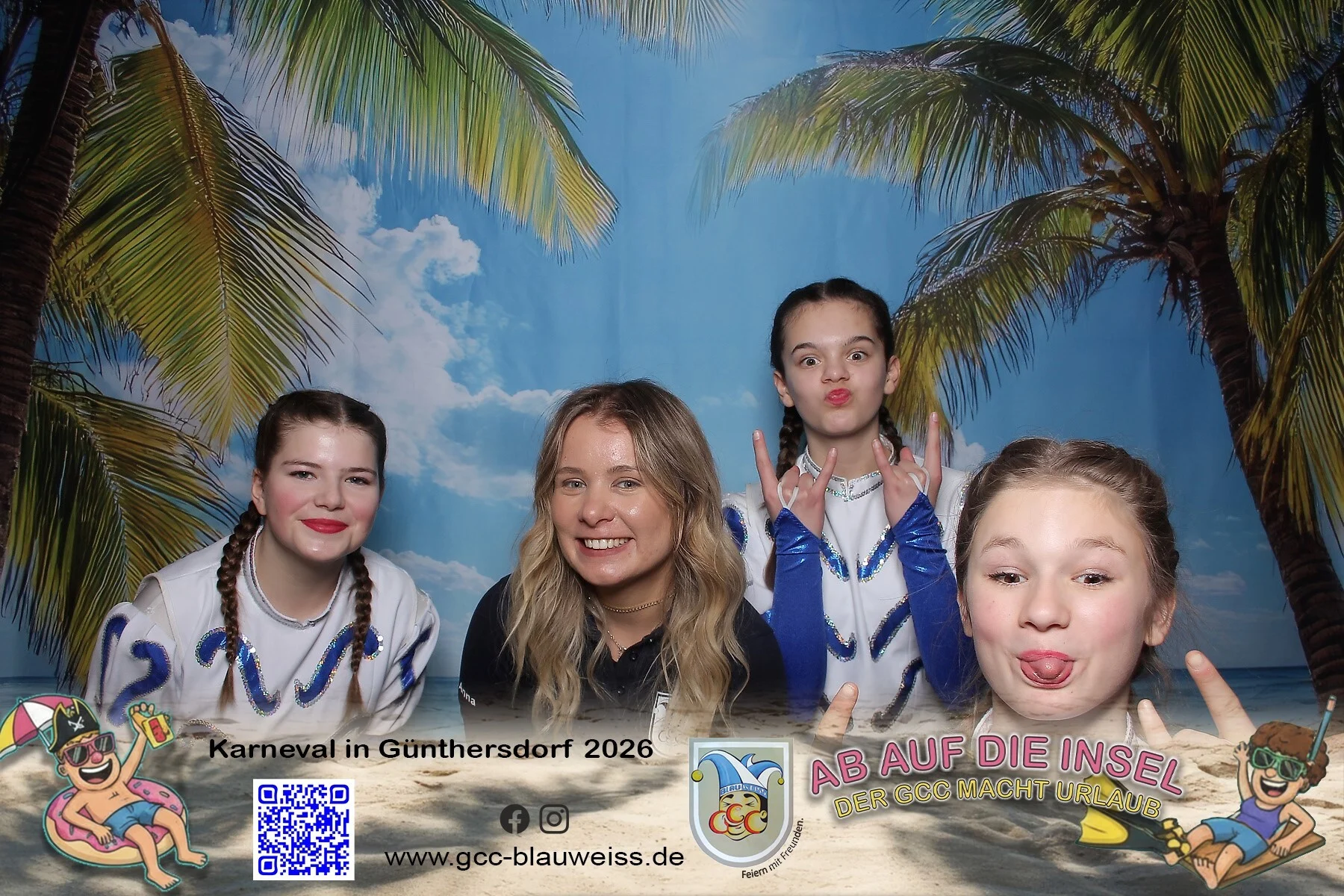 Foto der Galerie: Ab auf die Insel - Sonntagskarneval 8.2.26 Fotobox