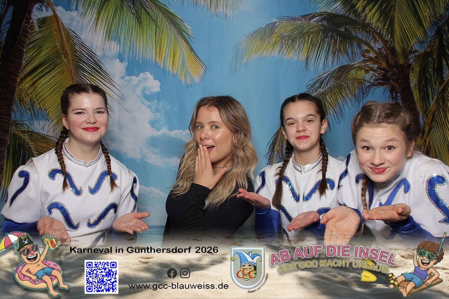 Foto der Galerie: Ab auf die Insel - Sonntagskarneval 8.2.26 Fotobox