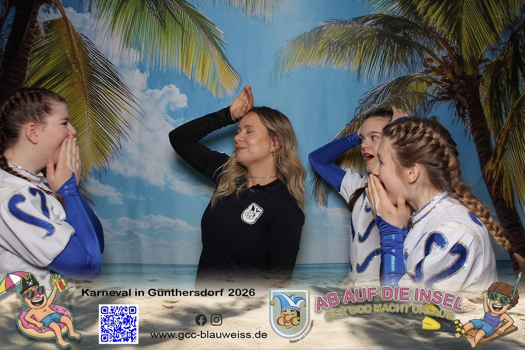 Foto der Galerie: Ab auf die Insel - Sonntagskarneval 8.2.26 Fotobox