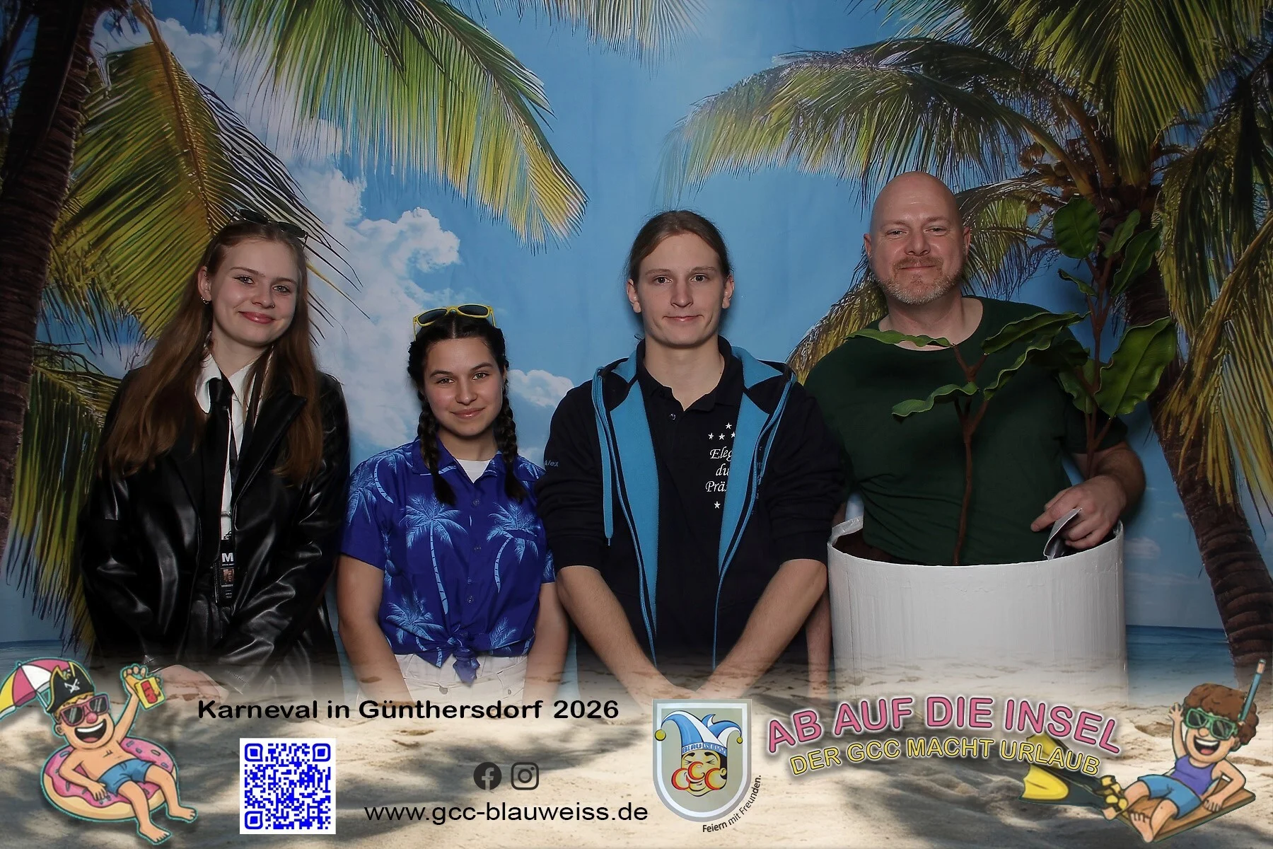 Foto der Galerie: Ab auf die Insel - Sonntagskarneval 8.2.26 Fotobox