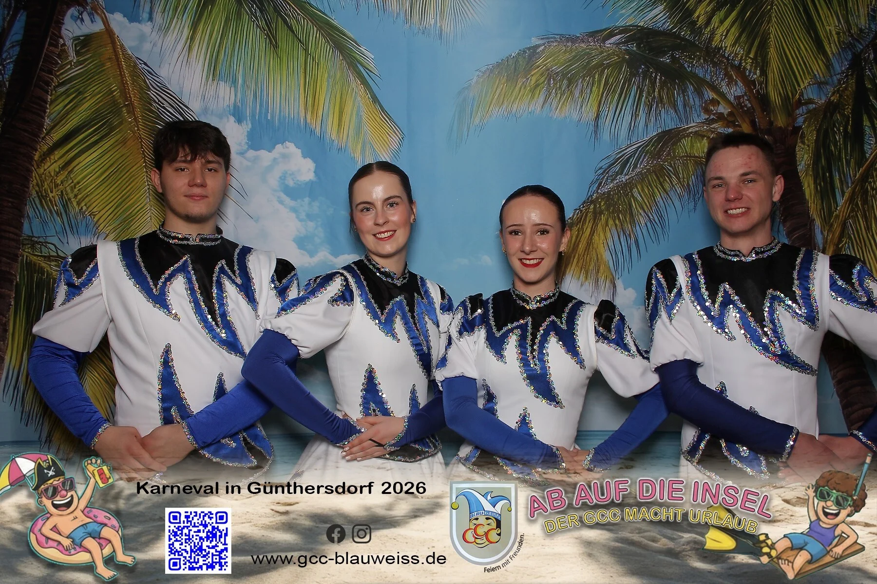 Foto der Galerie: Ab auf die Insel - Sonntagskarneval 8.2.26 Fotobox